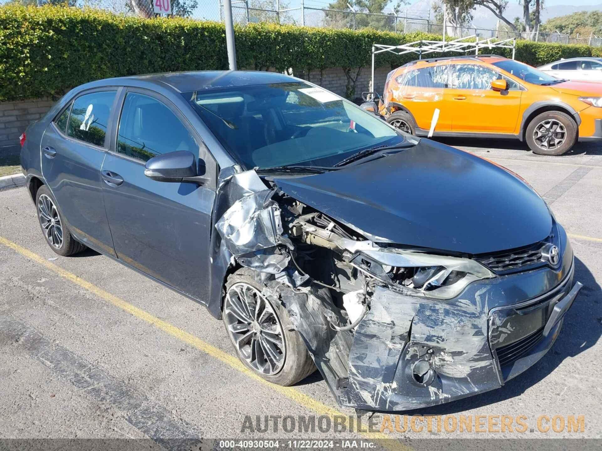 5YFBURHE8FP321588 TOYOTA COROLLA 2015