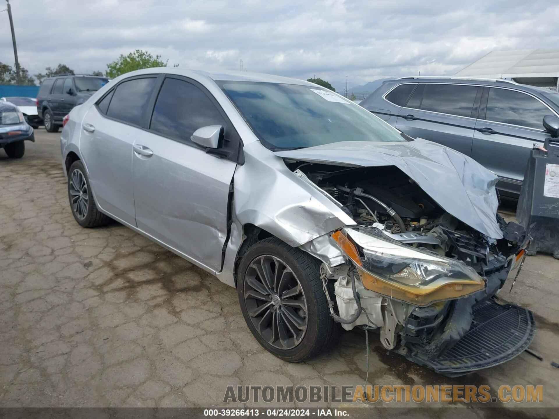 5YFBURHE8FP329593 TOYOTA COROLLA 2015