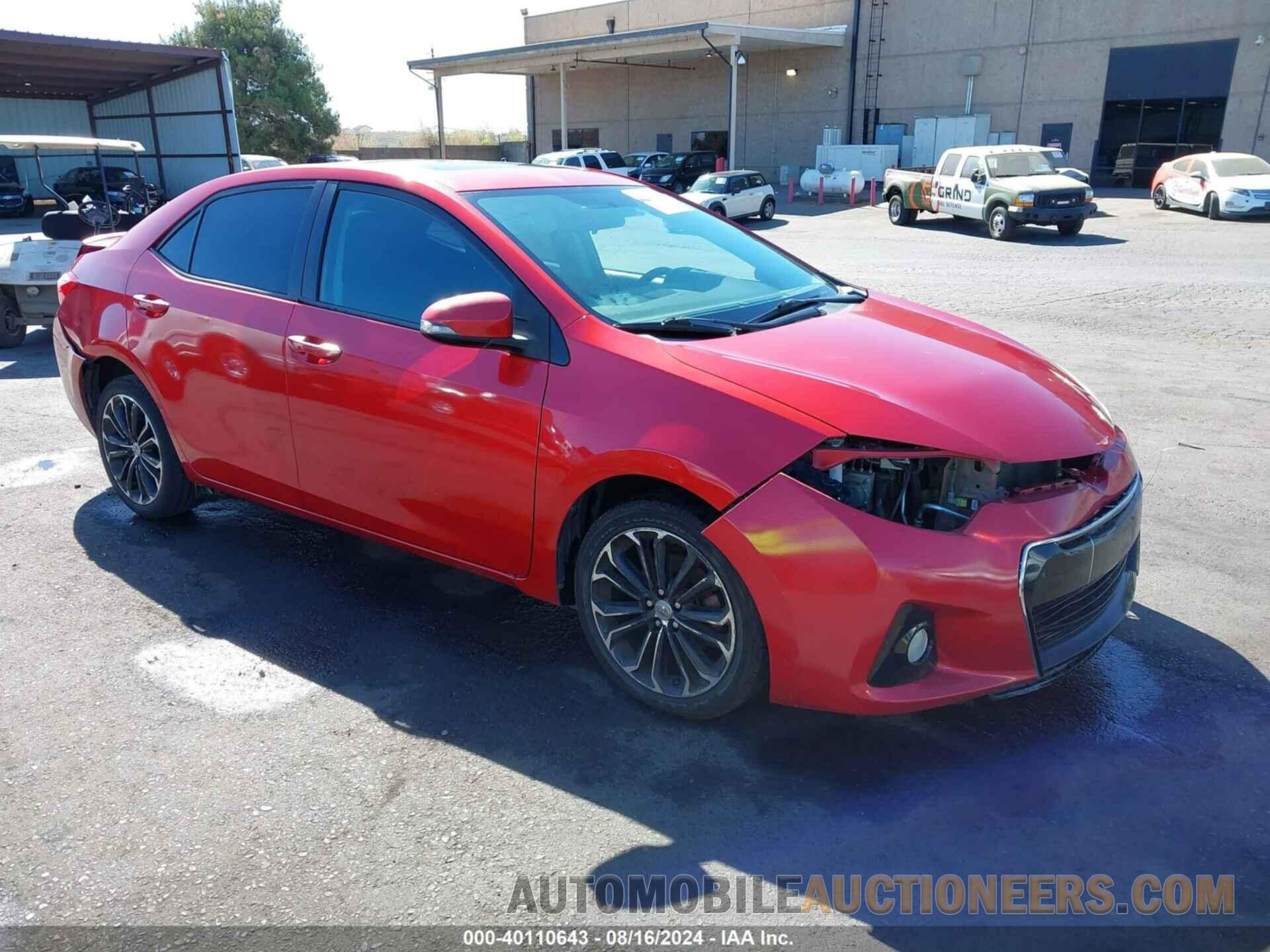 5YFBURHE8FP335782 TOYOTA COROLLA 2015