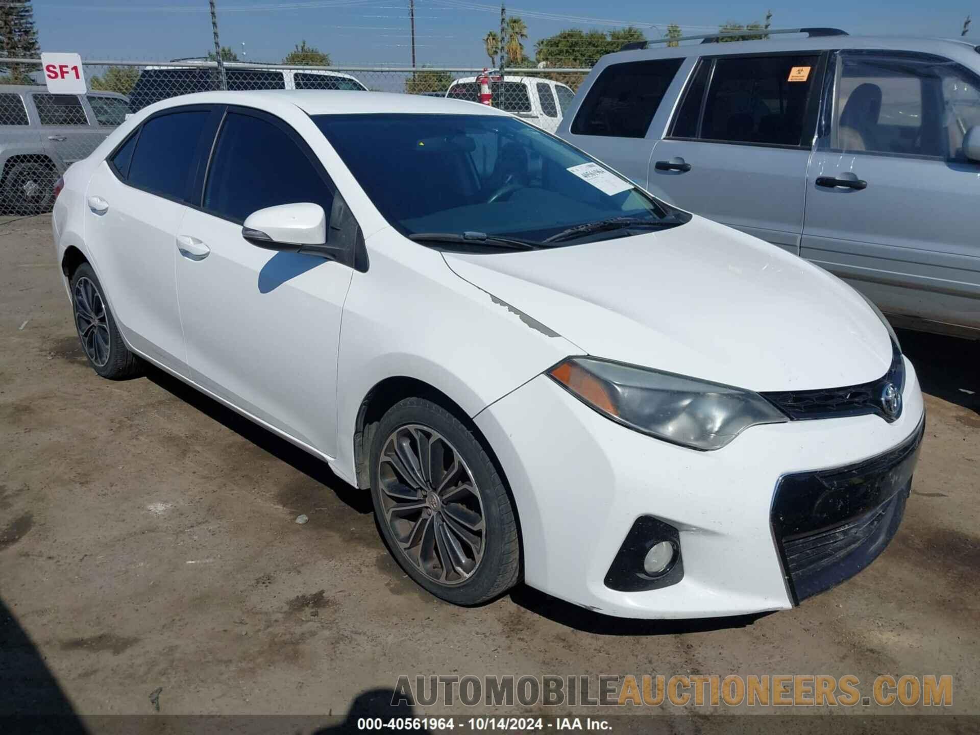 5YFBURHE8FP335846 TOYOTA COROLLA 2015