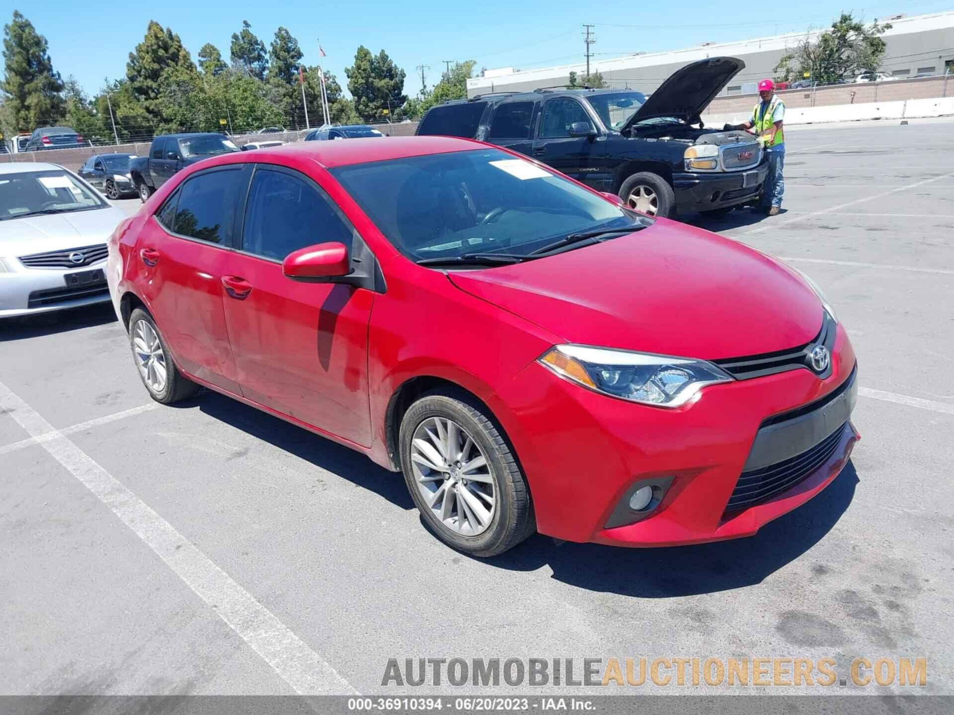 5YFBURHE8FP337130 TOYOTA COROLLA 2015