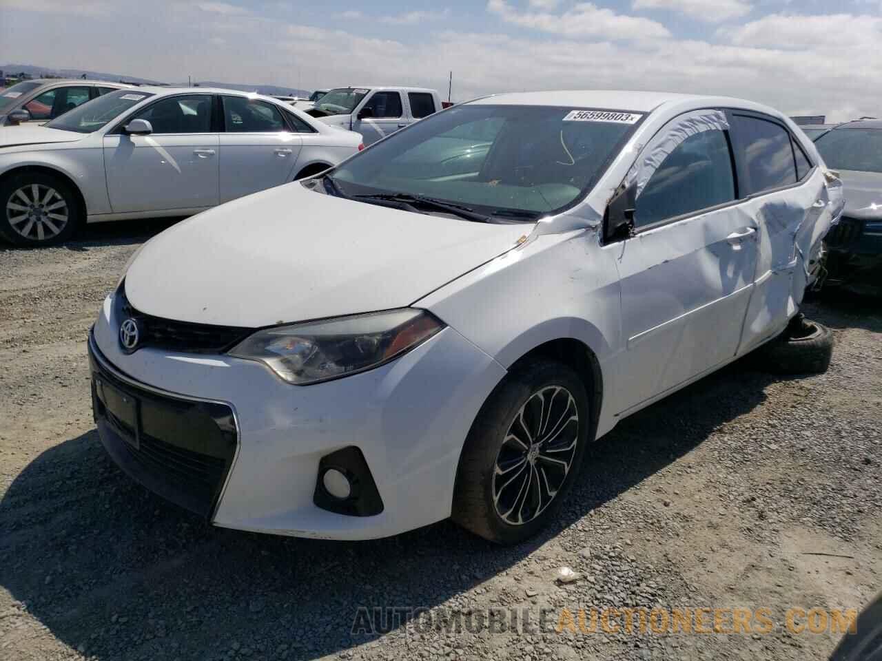 5YFBURHE8FP337287 TOYOTA COROLLA 2015