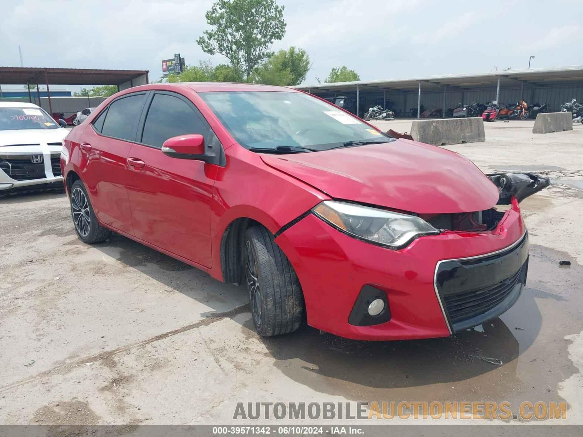 5YFBURHE8FP338052 TOYOTA COROLLA 2015