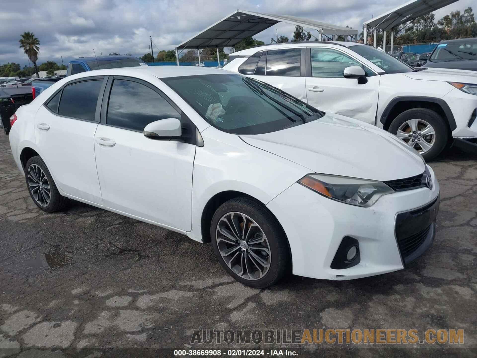 5YFBURHE8FP346989 TOYOTA COROLLA 2015