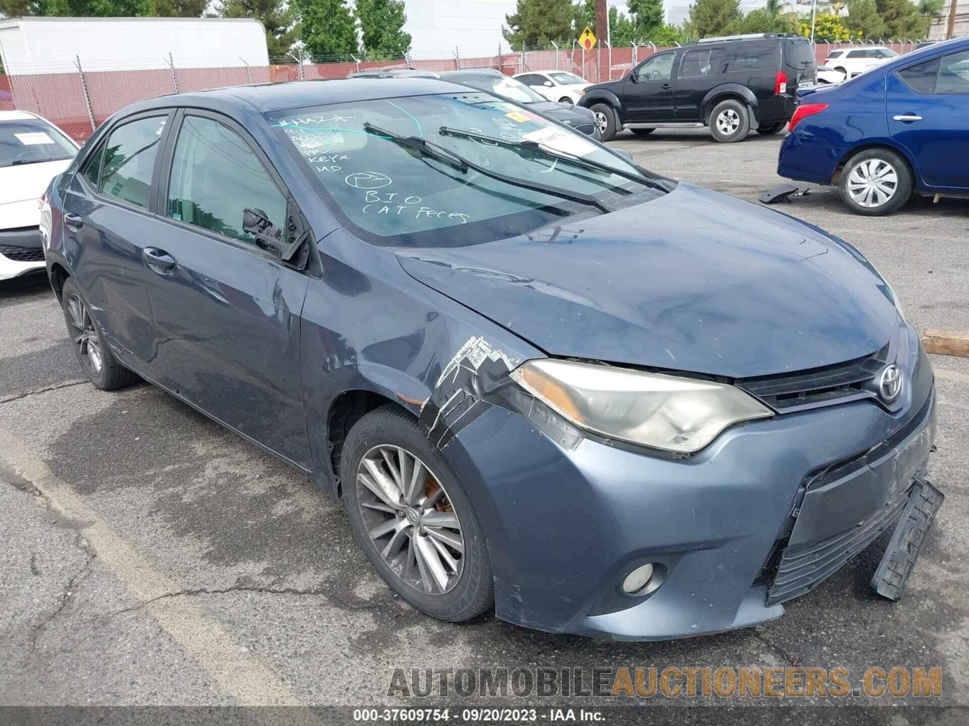 5YFBURHE8FP362254 TOYOTA COROLLA 2015