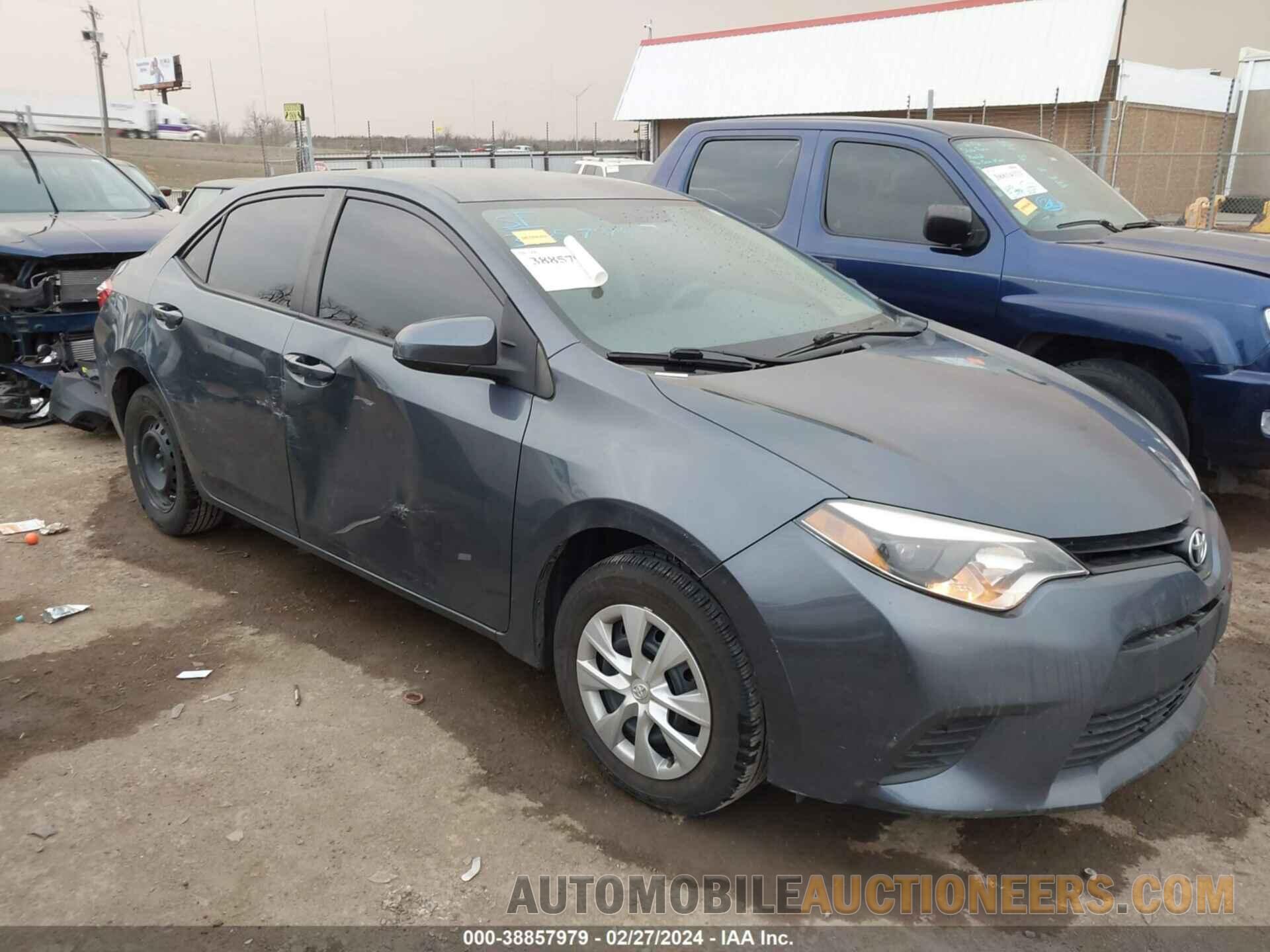 5YFBURHE8GP369707 TOYOTA COROLLA 2016