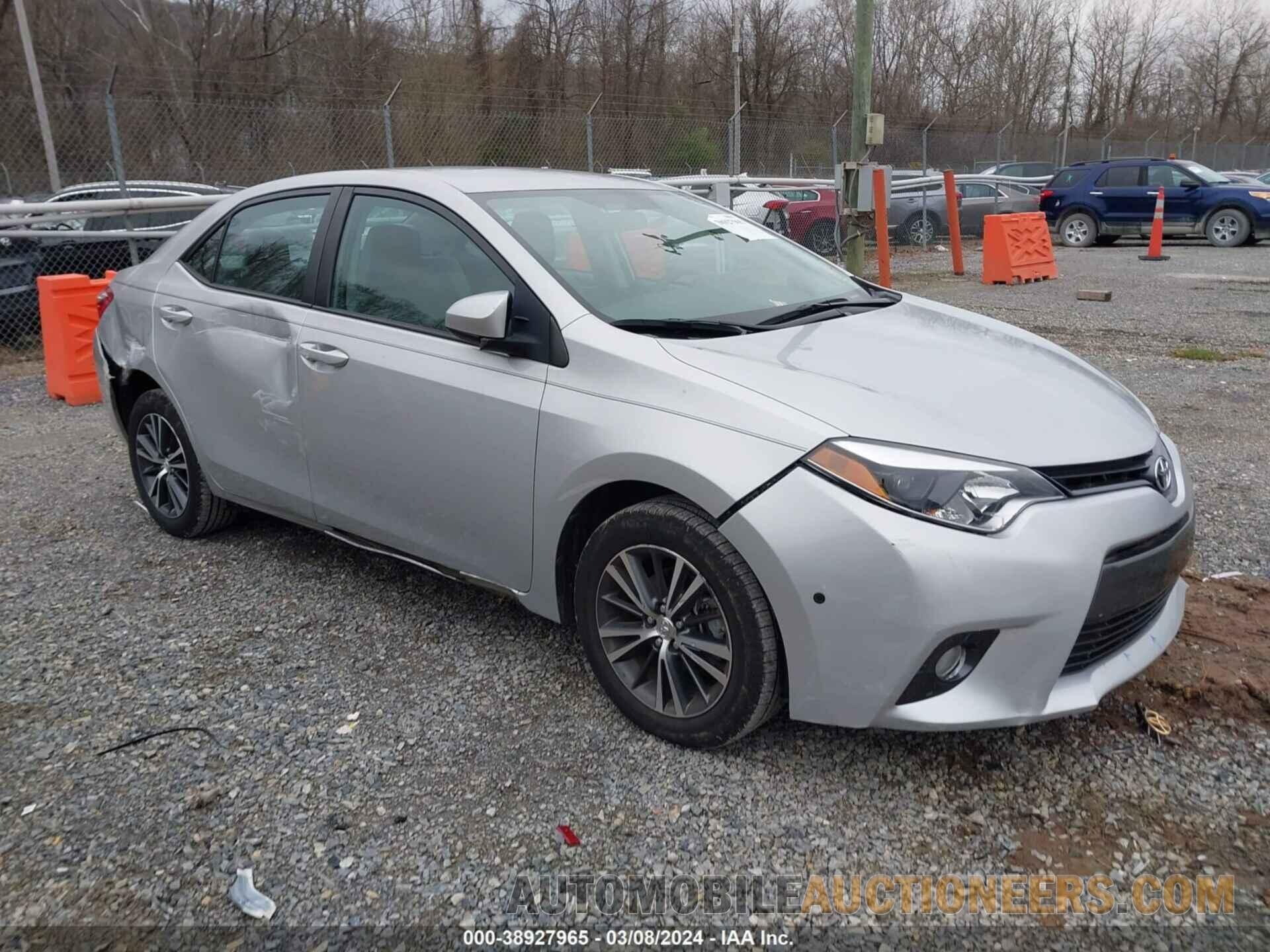 5YFBURHE8GP370520 TOYOTA COROLLA 2016