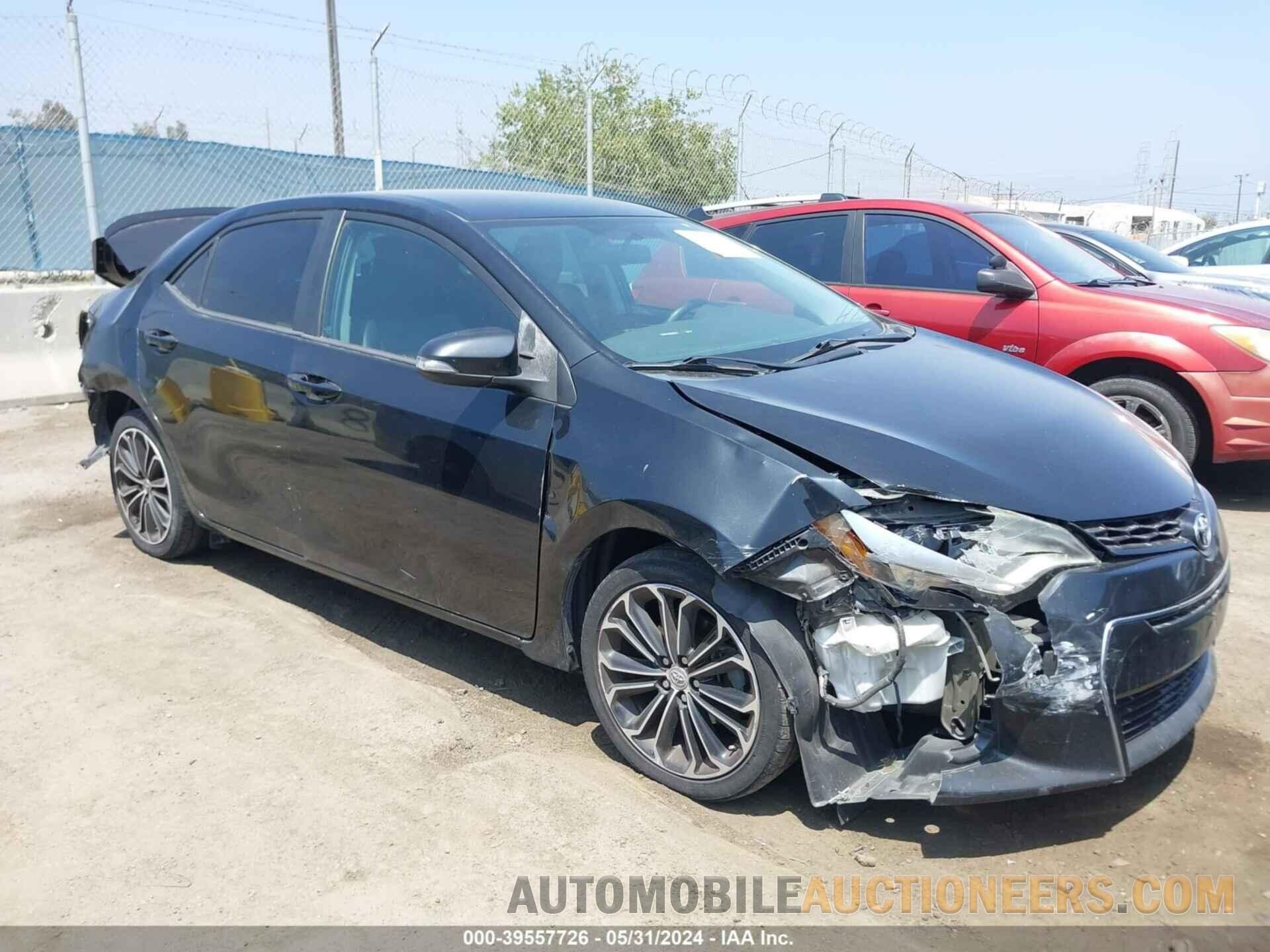 5YFBURHE8GP376320 TOYOTA COROLLA 2016