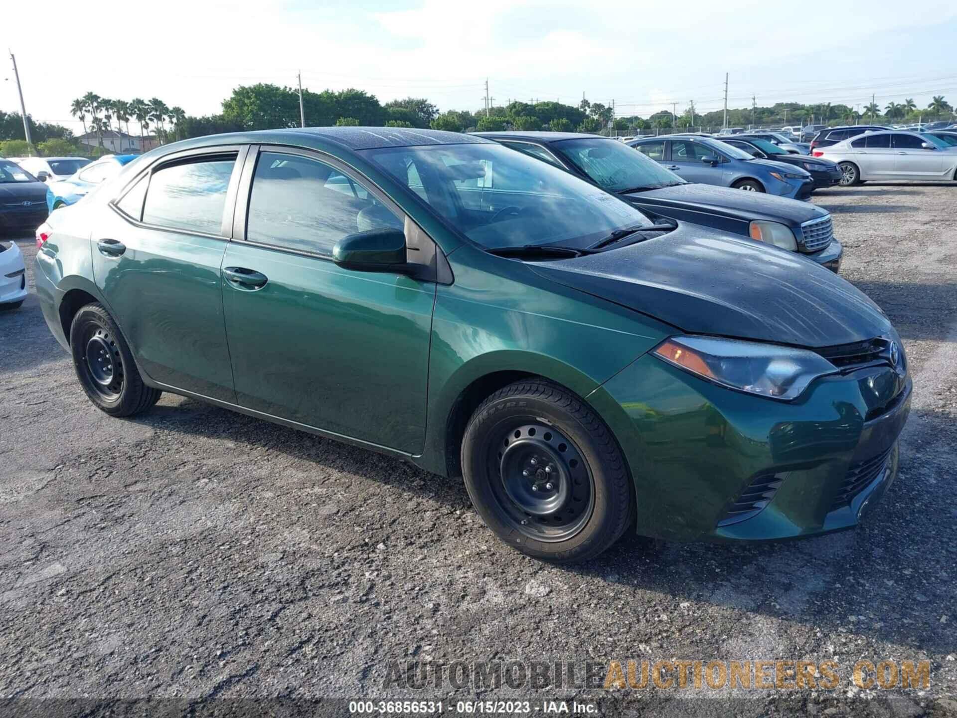 5YFBURHE8GP386278 TOYOTA COROLLA 2016