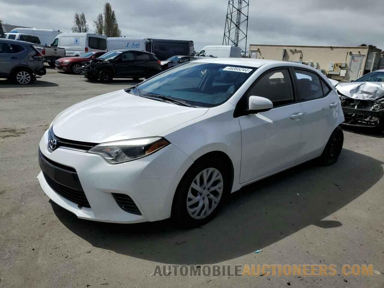 5YFBURHE8GP392744 TOYOTA COROLLA 2016