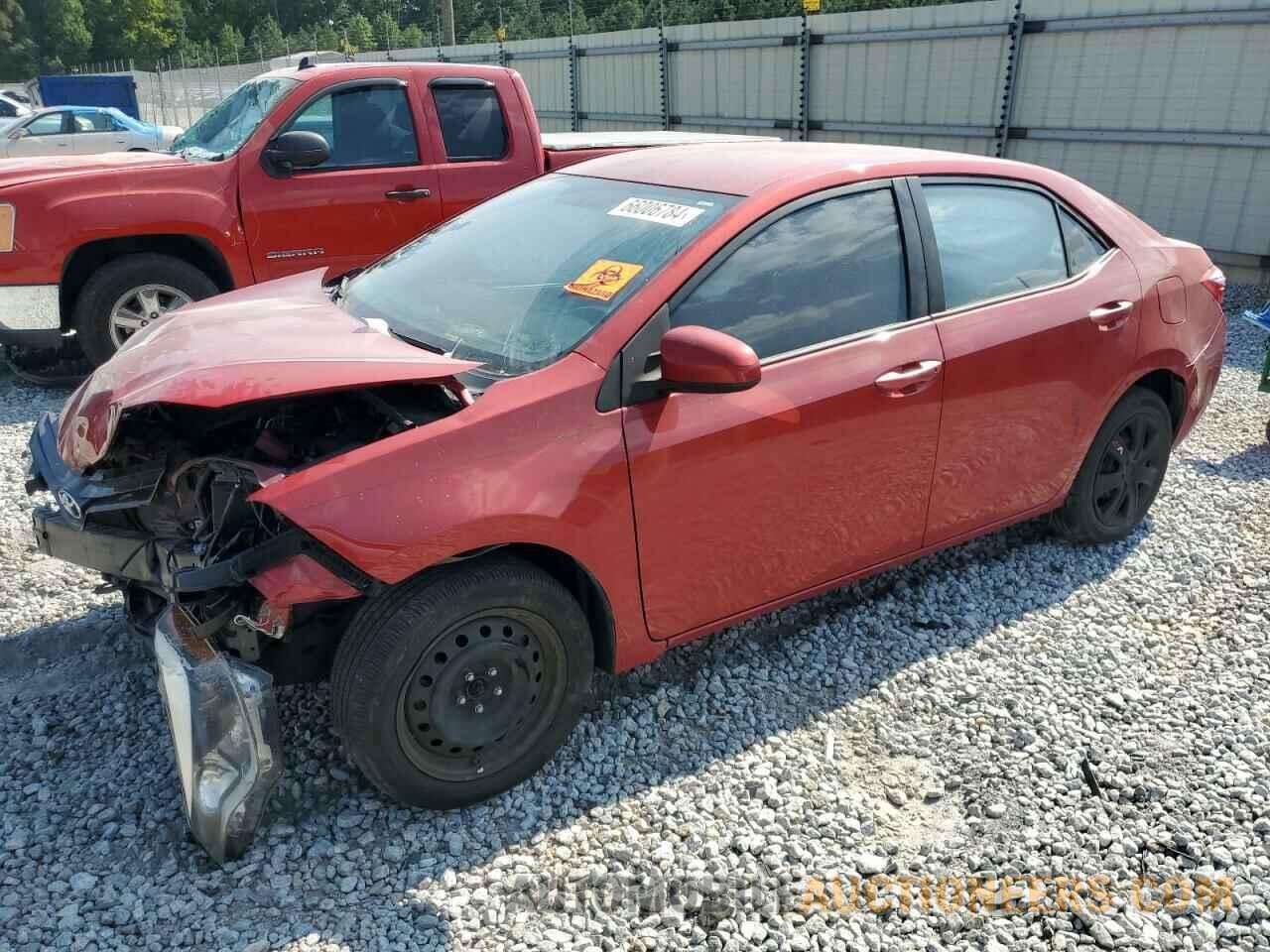 5YFBURHE8GP392789 TOYOTA COROLLA 2016