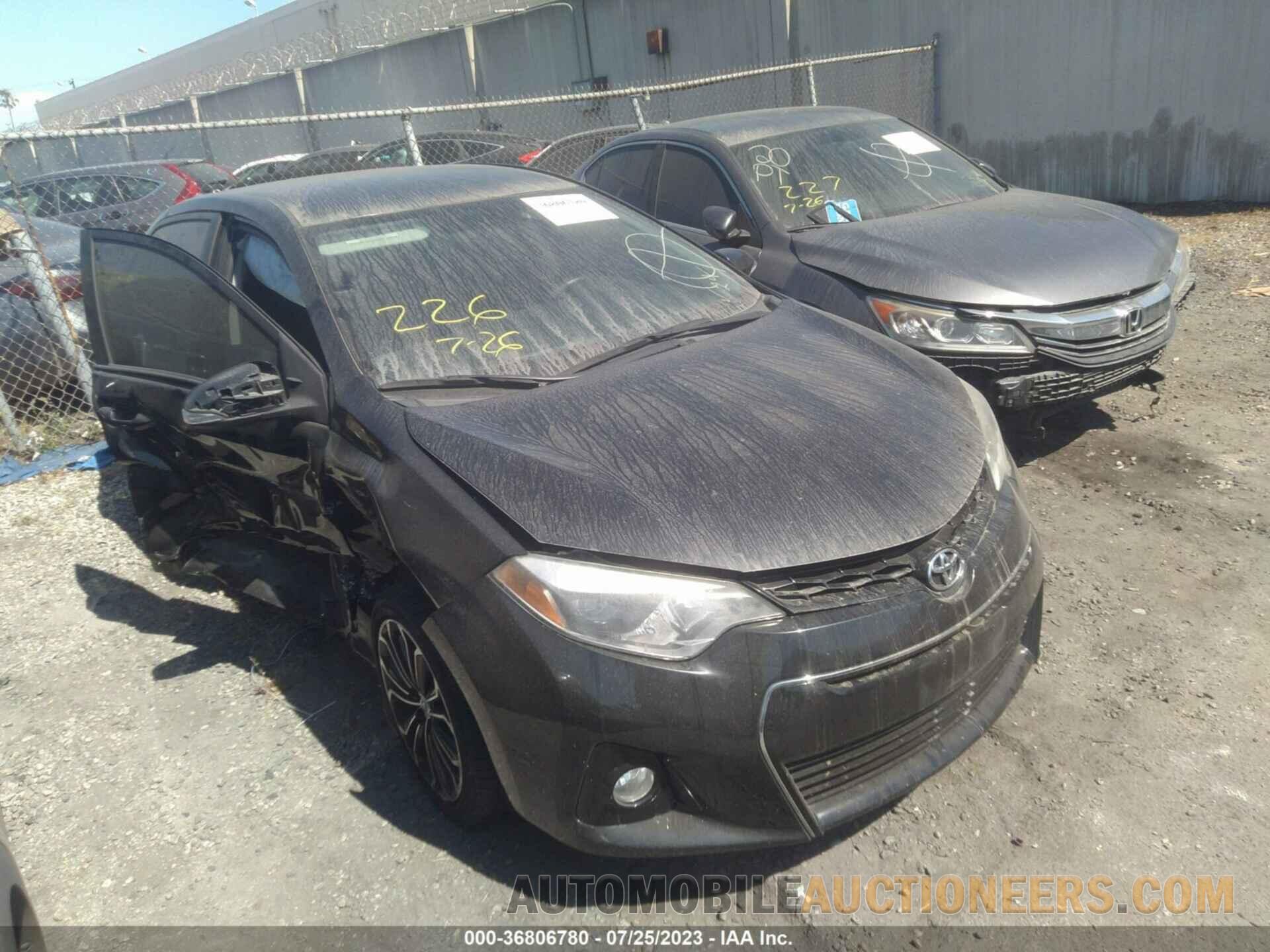 5YFBURHE8GP410546 TOYOTA COROLLA 2016