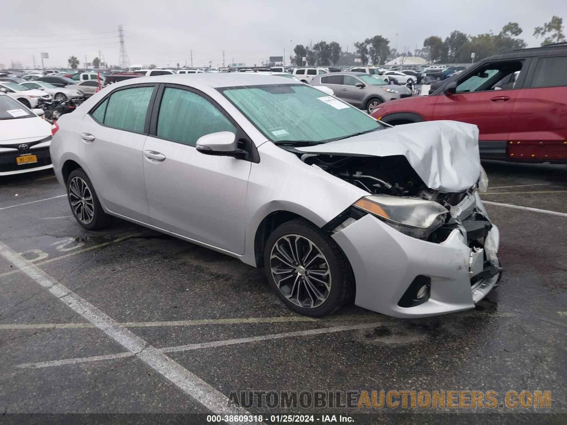 5YFBURHE8GP421689 TOYOTA COROLLA 2016