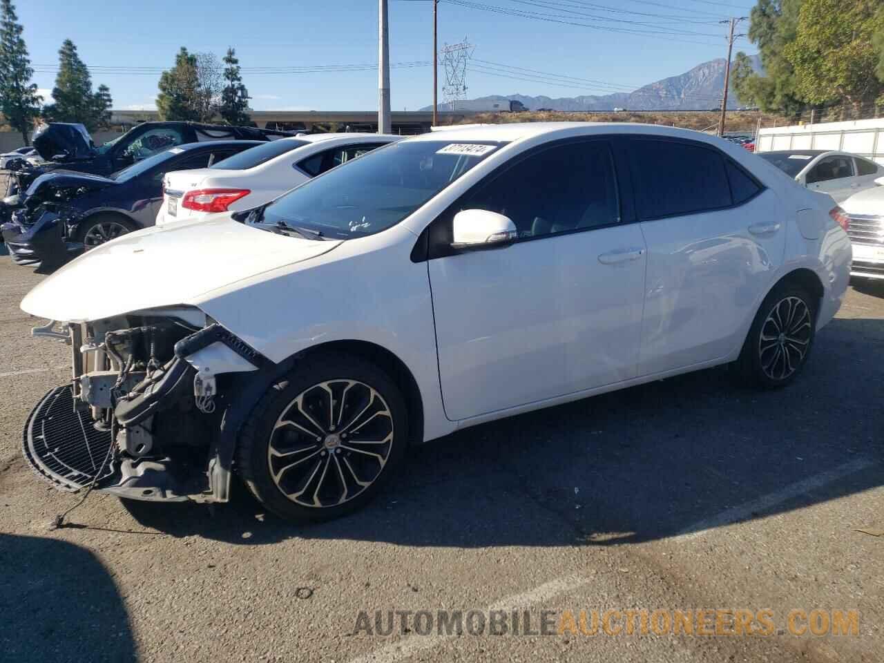 5YFBURHE8GP424284 TOYOTA COROLLA 2016