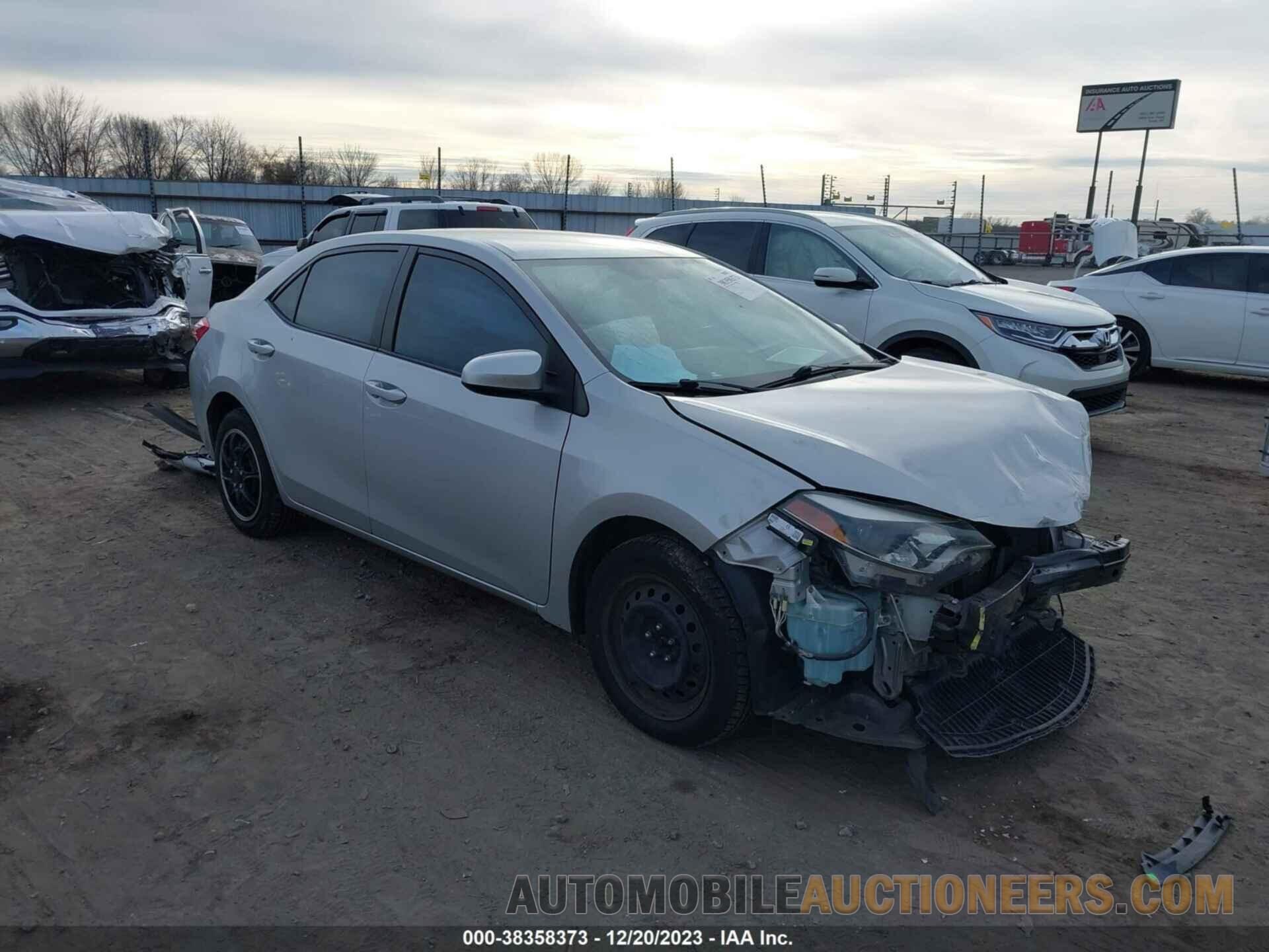 5YFBURHE8GP436158 TOYOTA COROLLA 2016