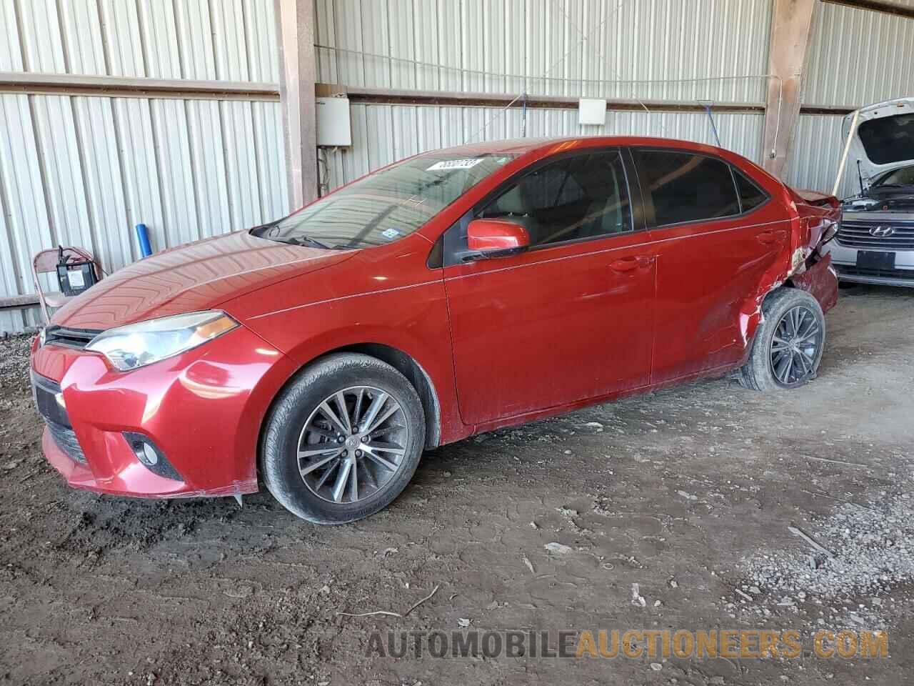 5YFBURHE8GP436614 TOYOTA COROLLA 2016