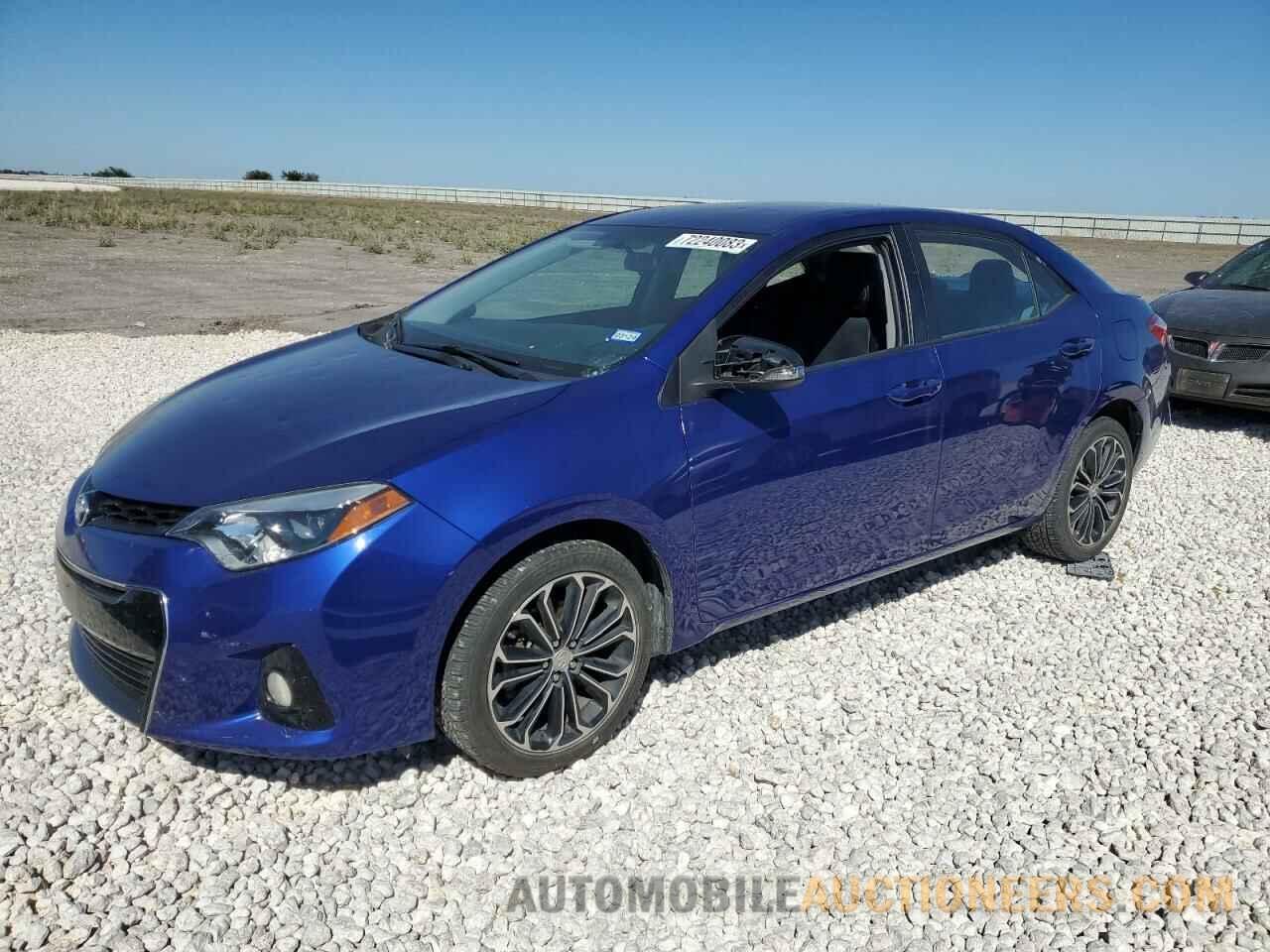 5YFBURHE8GP439349 TOYOTA COROLLA 2016