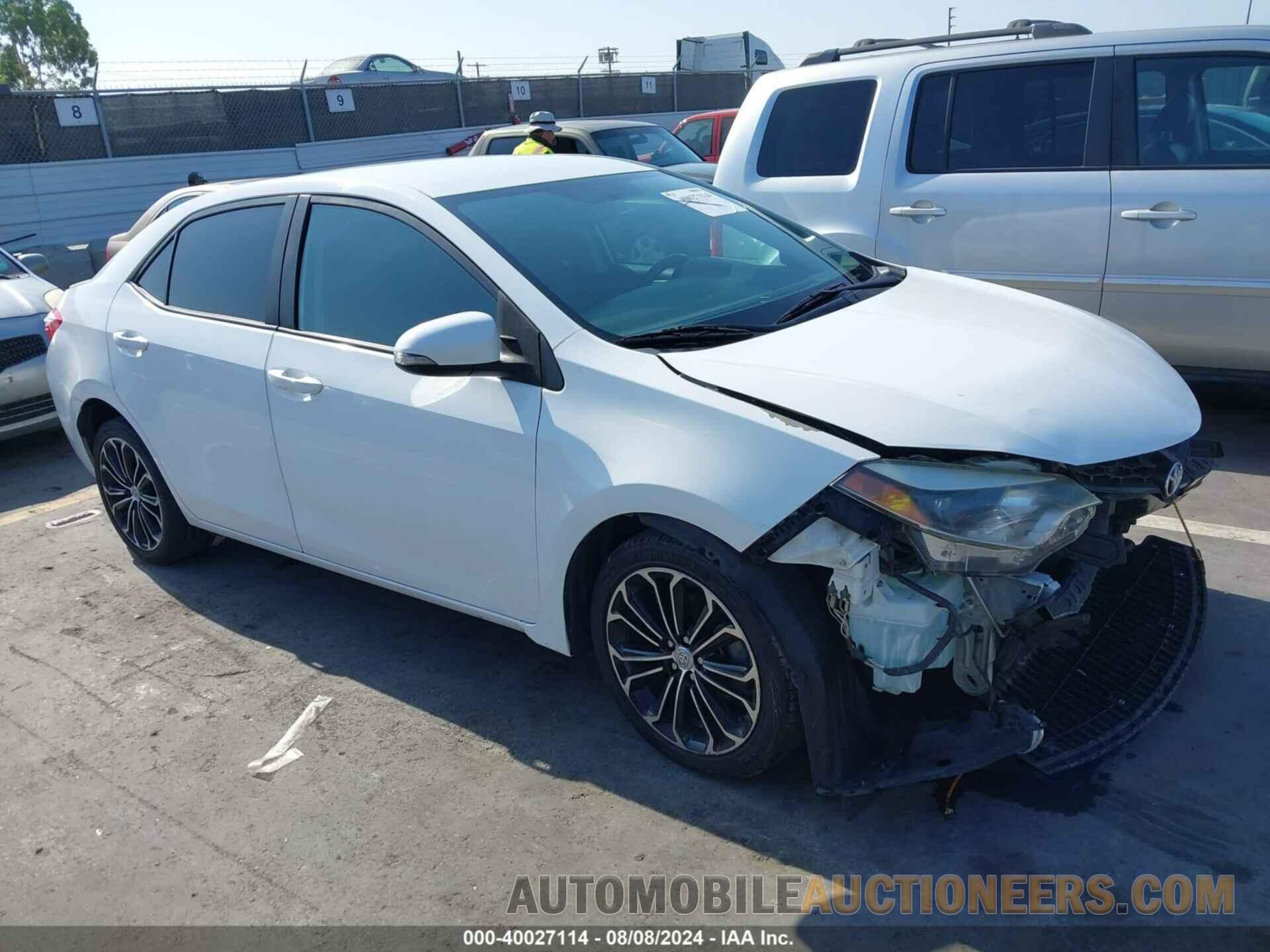 5YFBURHE8GP444731 TOYOTA COROLLA 2016