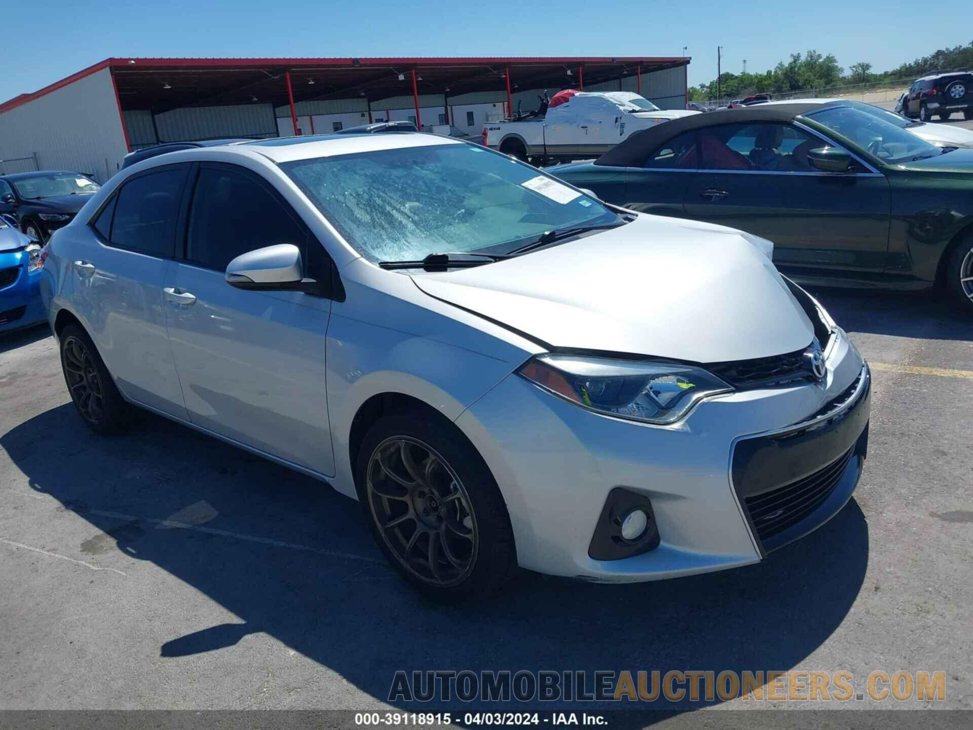 5YFBURHE8GP455826 TOYOTA COROLLA 2016