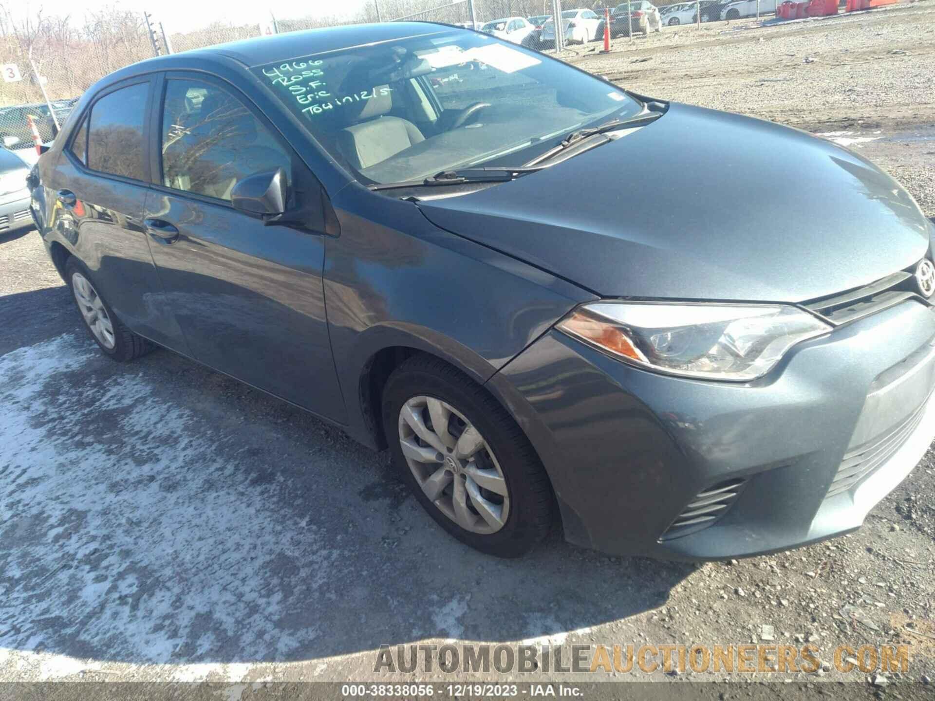 5YFBURHE8GP462873 TOYOTA COROLLA 2016