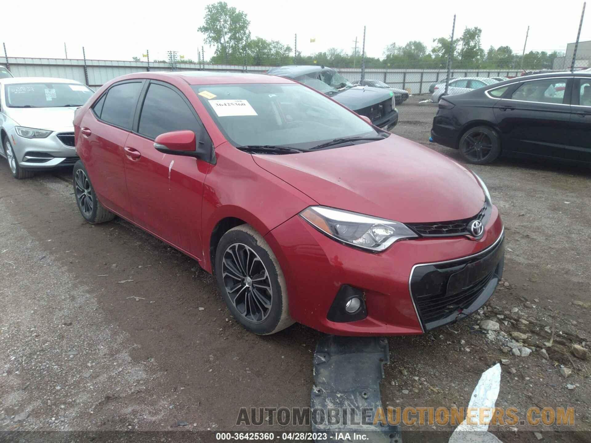 5YFBURHE8GP479124 TOYOTA COROLLA 2016