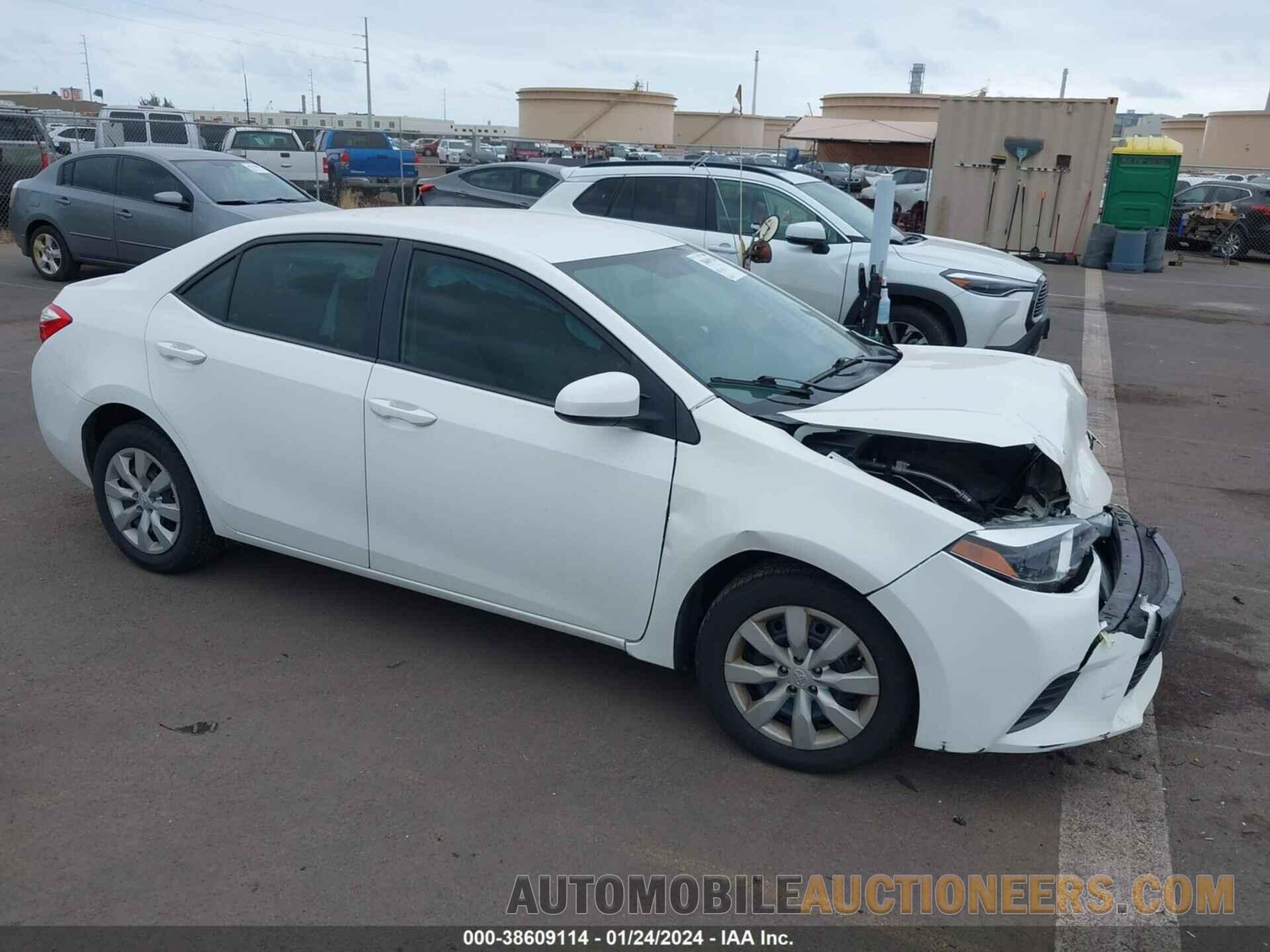 5YFBURHE8GP480015 TOYOTA COROLLA 2016