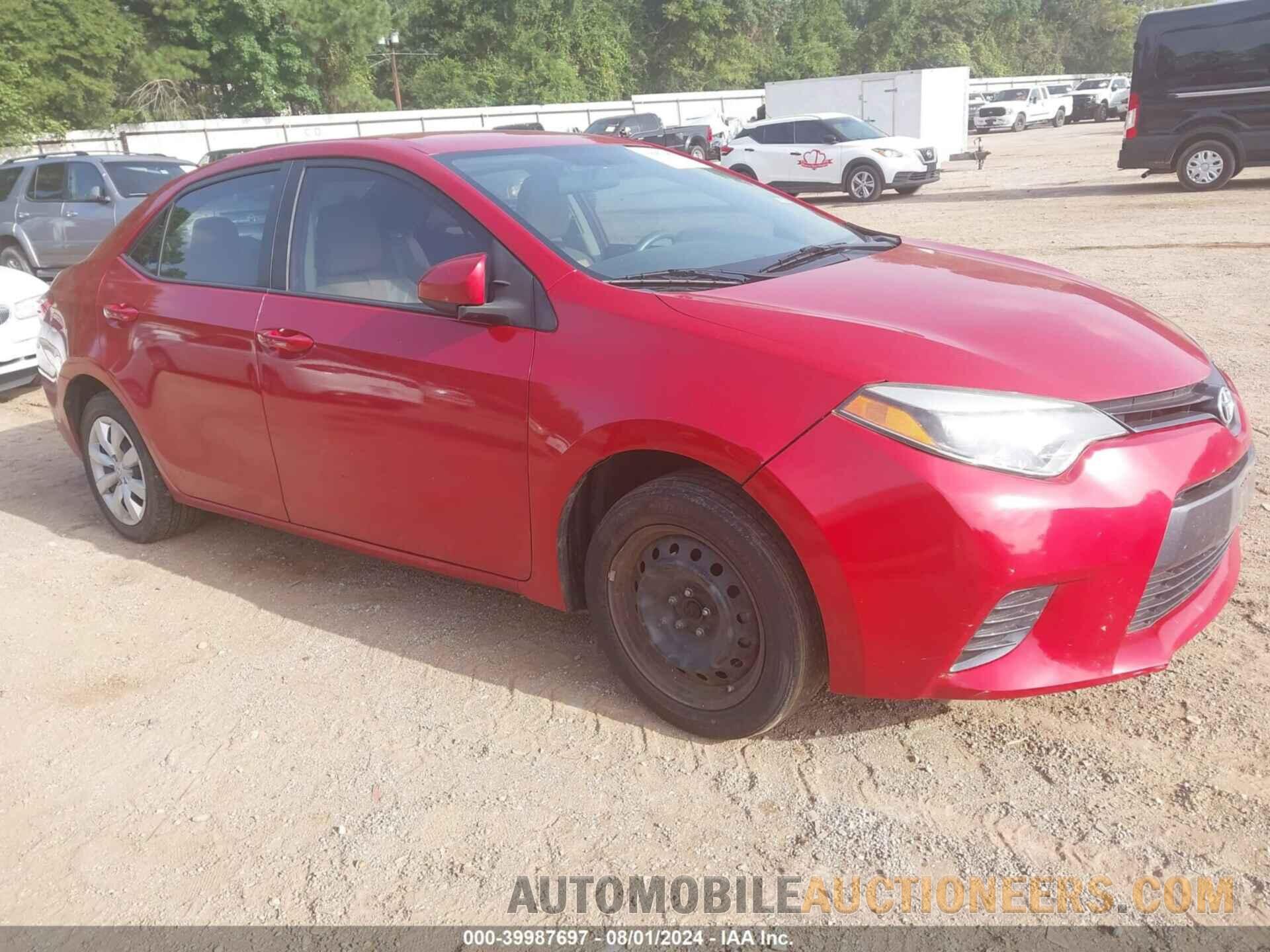 5YFBURHE8GP499938 TOYOTA COROLLA 2016