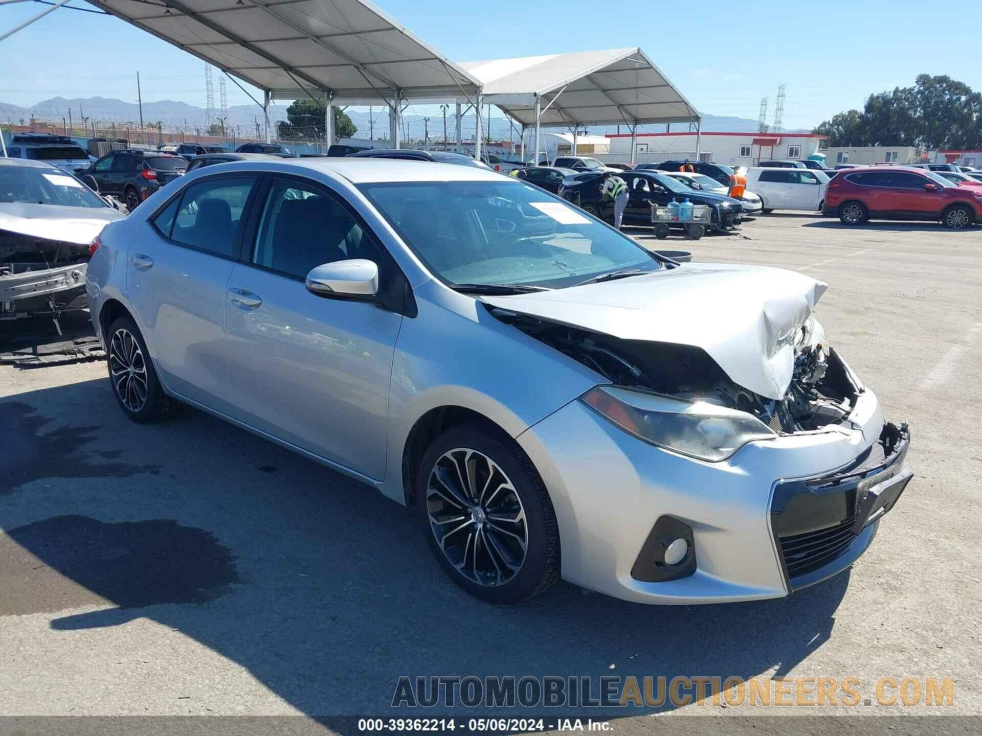 5YFBURHE8GP511120 TOYOTA COROLLA 2016