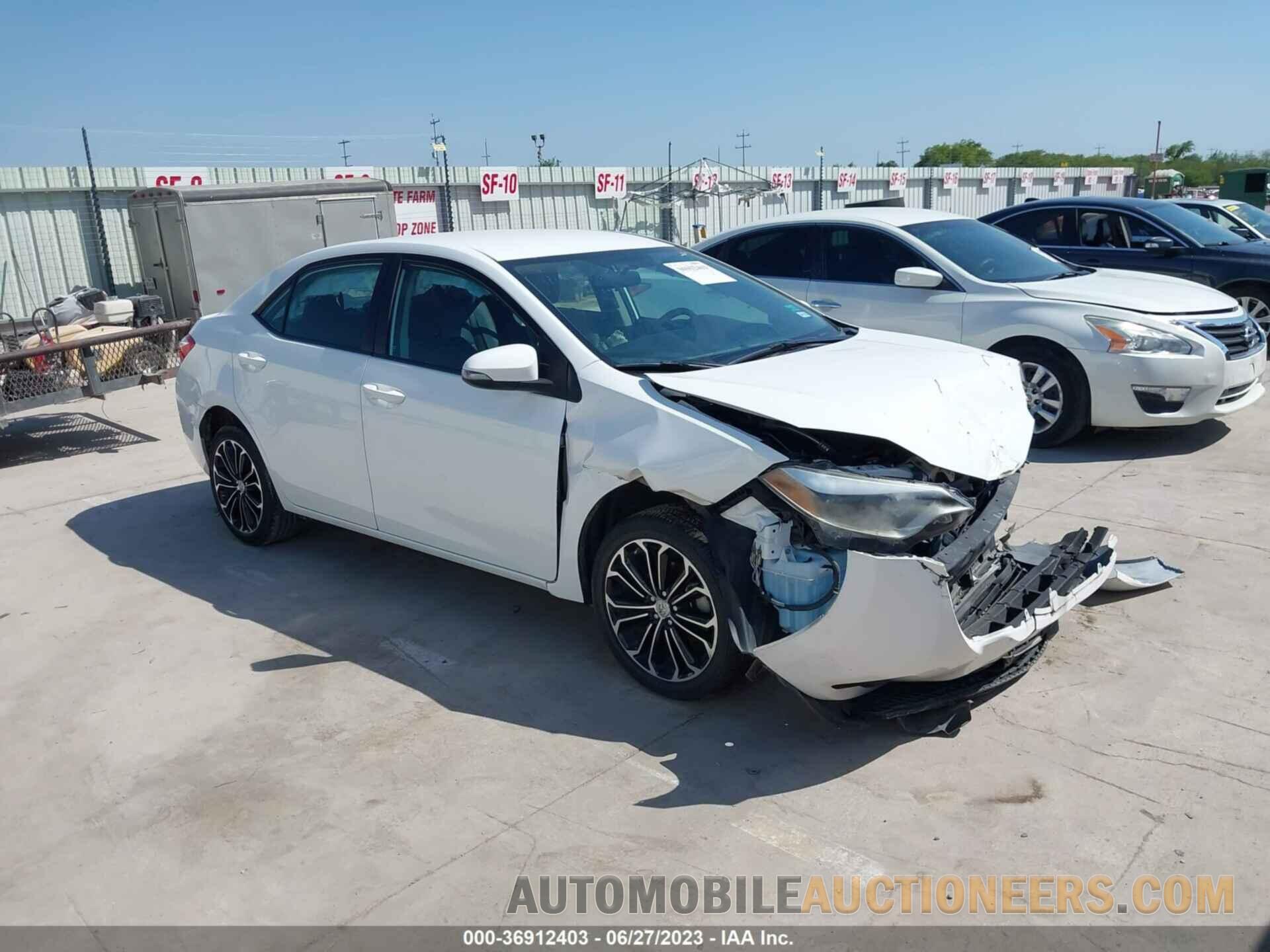 5YFBURHE8GP535840 TOYOTA COROLLA 2016