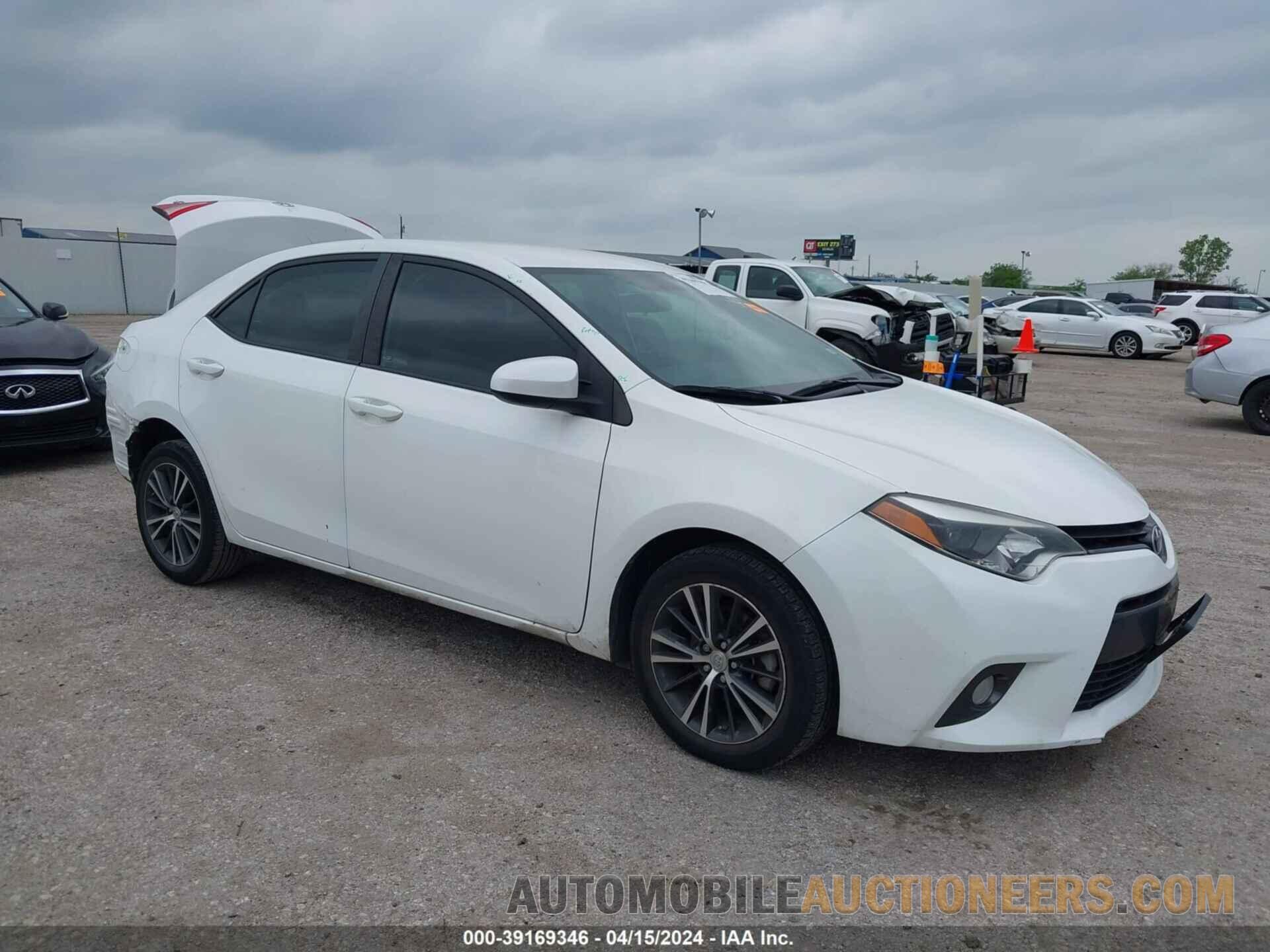 5YFBURHE8GP537894 TOYOTA COROLLA 2016