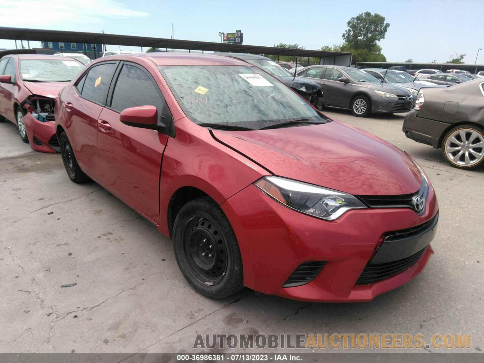 5YFBURHE8GP542061 TOYOTA COROLLA 2016