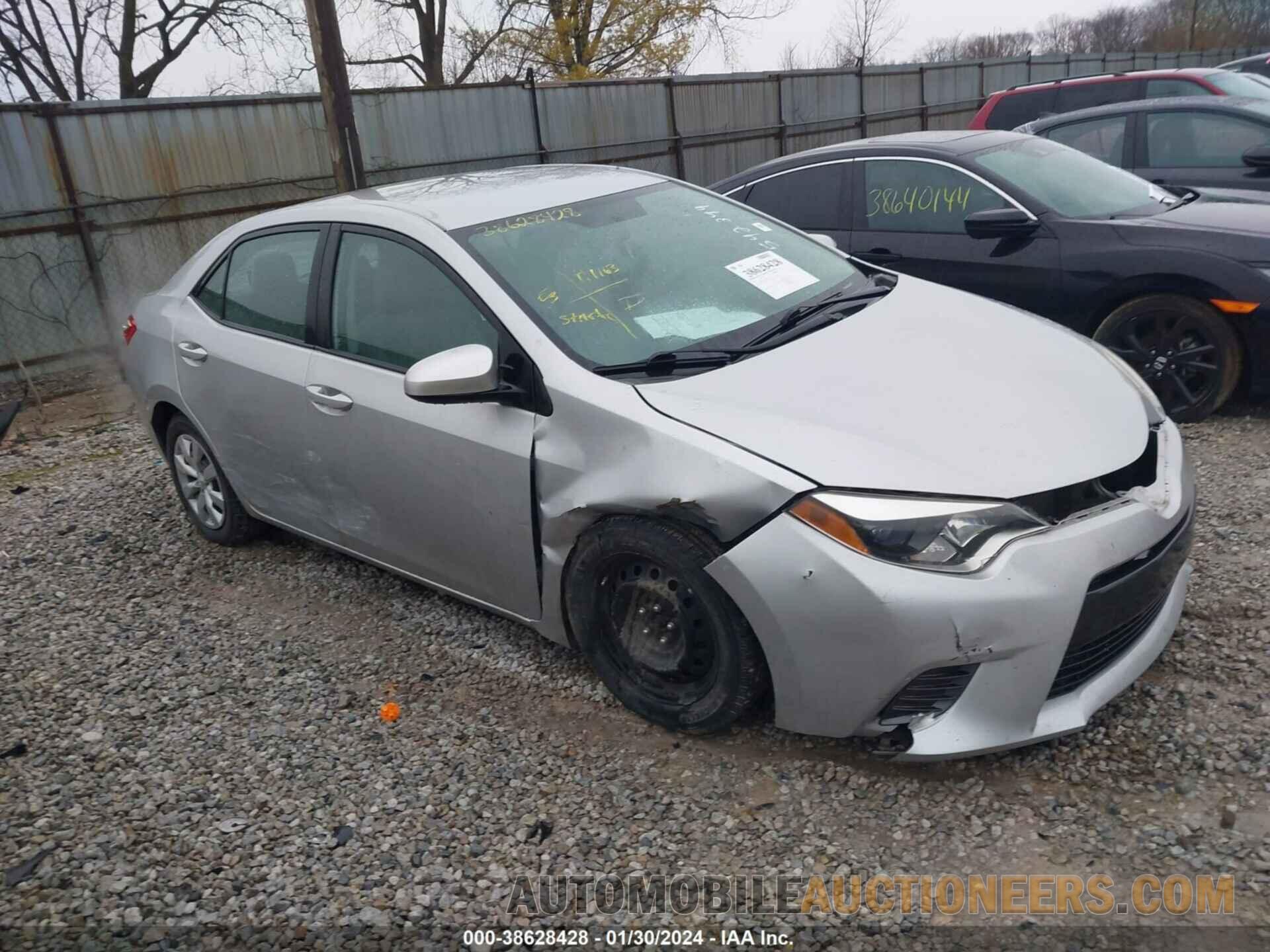 5YFBURHE8GP542349 TOYOTA COROLLA 2016