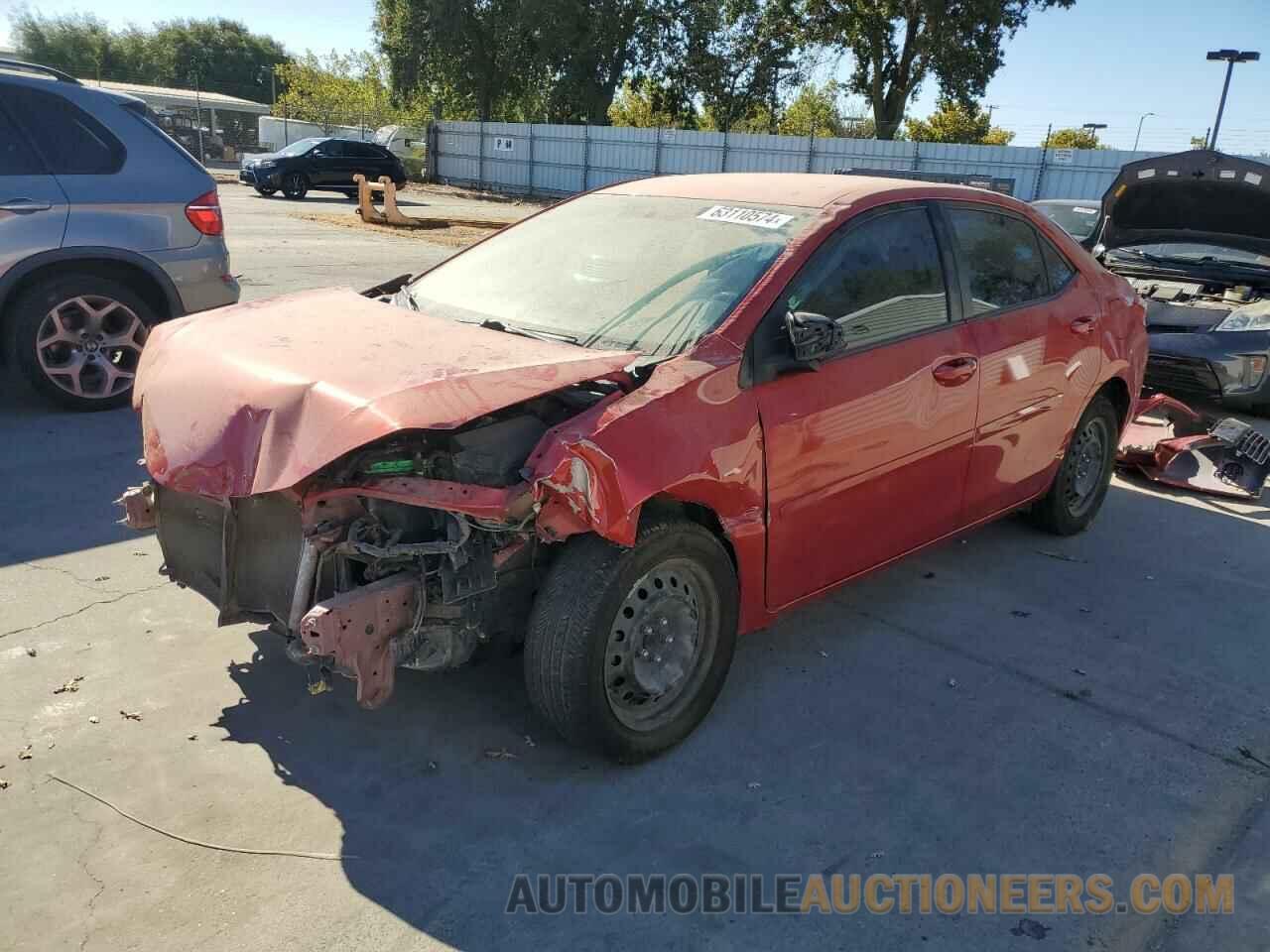 5YFBURHE8GP564285 TOYOTA COROLLA 2016