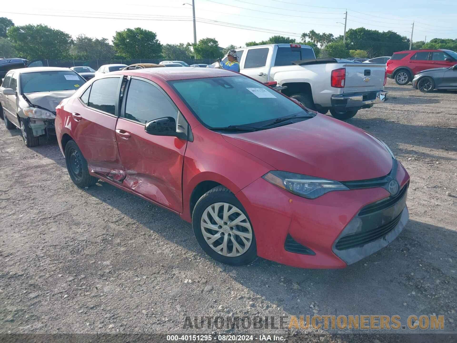 5YFBURHE8JP749654 TOYOTA COROLLA 2018