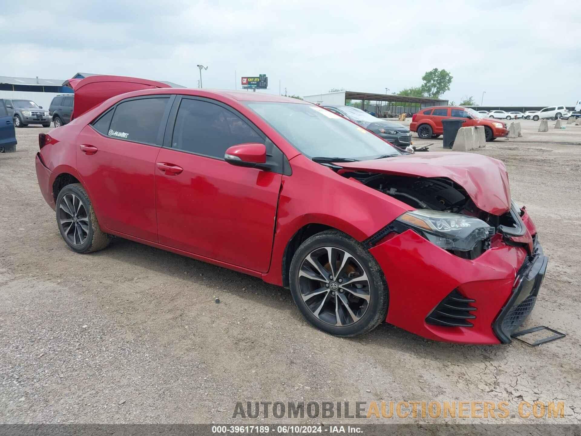 5YFBURHE8JP757544 TOYOTA COROLLA 2018