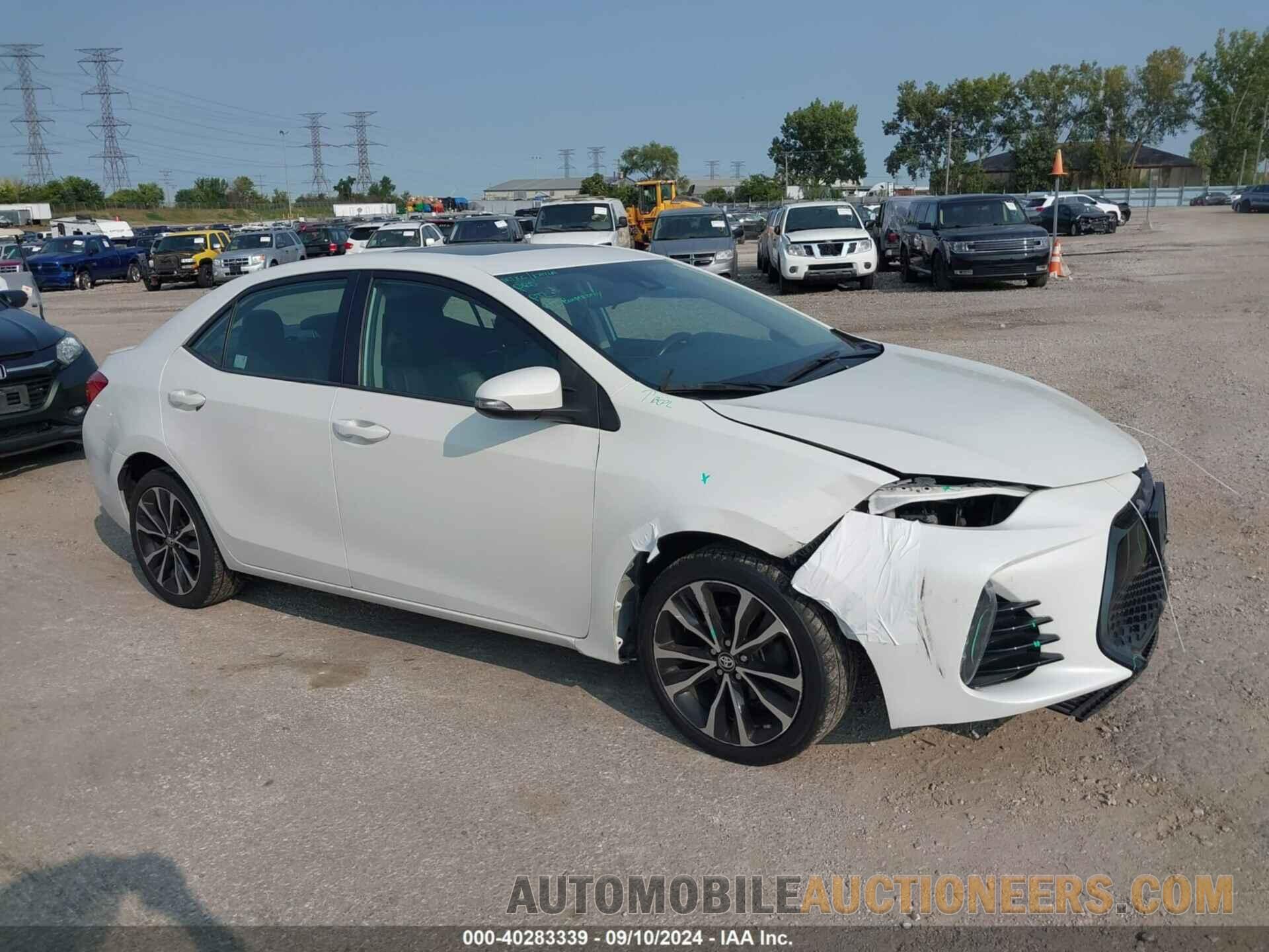 5YFBURHE8JP762811 TOYOTA COROLLA 2018