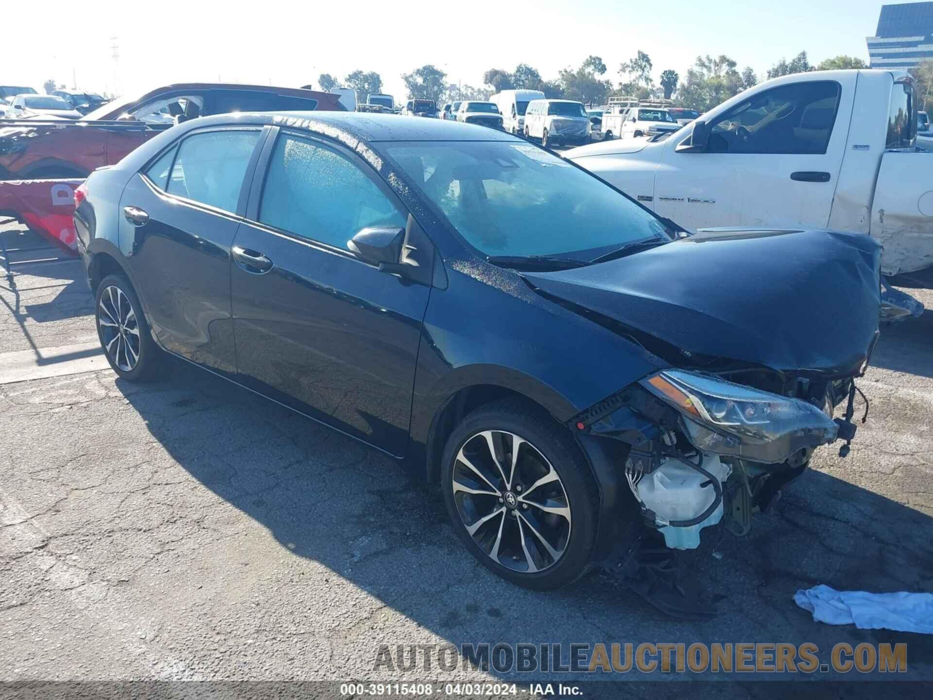 5YFBURHE8JP771301 TOYOTA COROLLA 2018