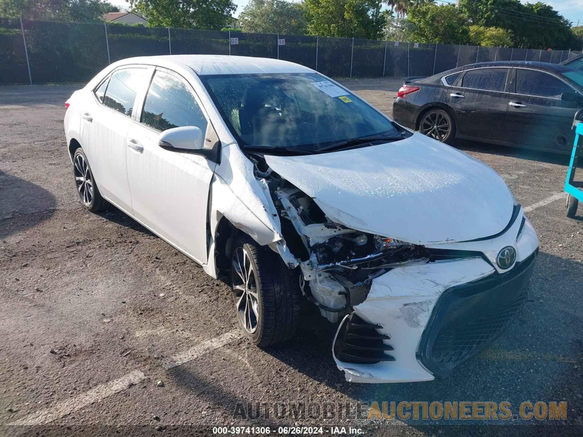 5YFBURHE8JP807617 TOYOTA COROLLA 2018