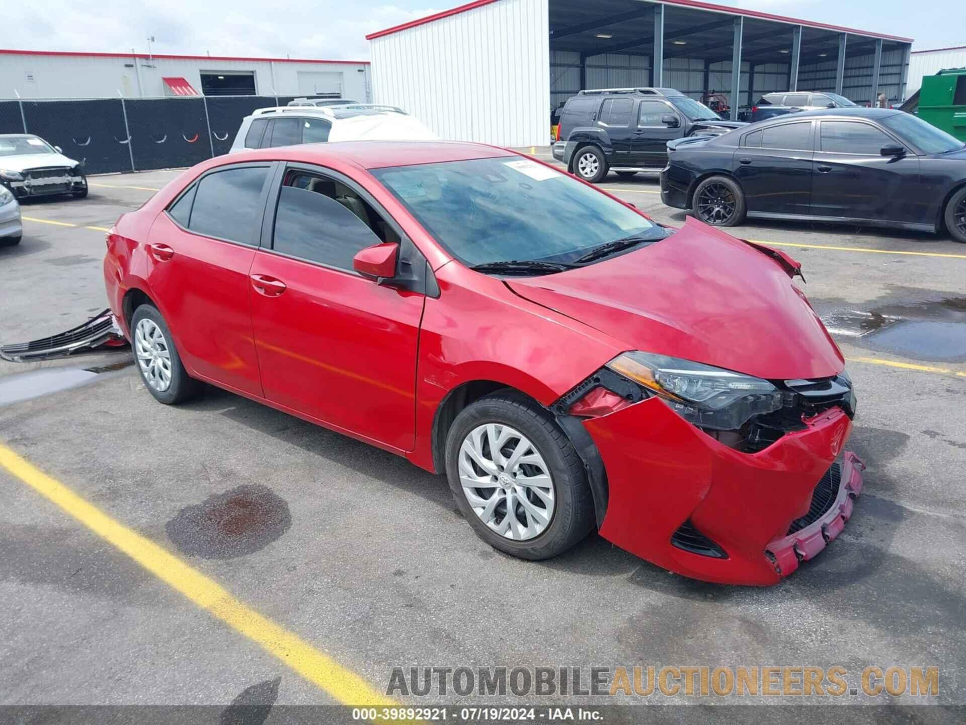 5YFBURHE8JP849432 TOYOTA COROLLA 2018