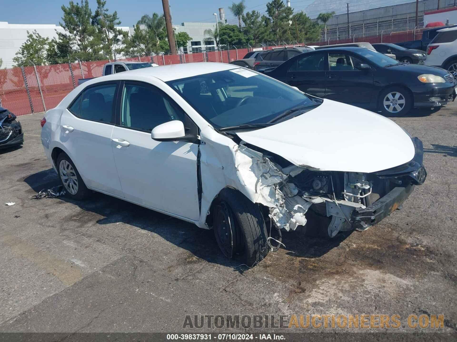 5YFBURHE8JP853903 TOYOTA COROLLA 2018