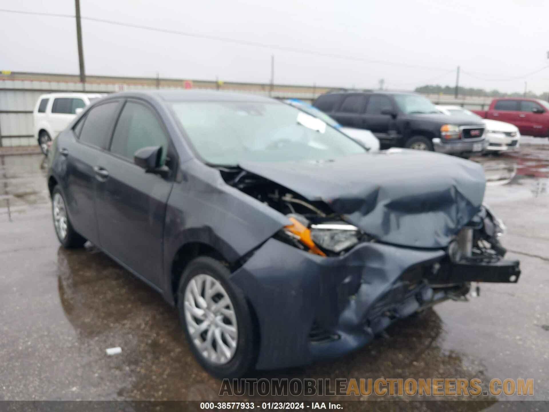 5YFBURHE8KP857645 TOYOTA COROLLA 2019