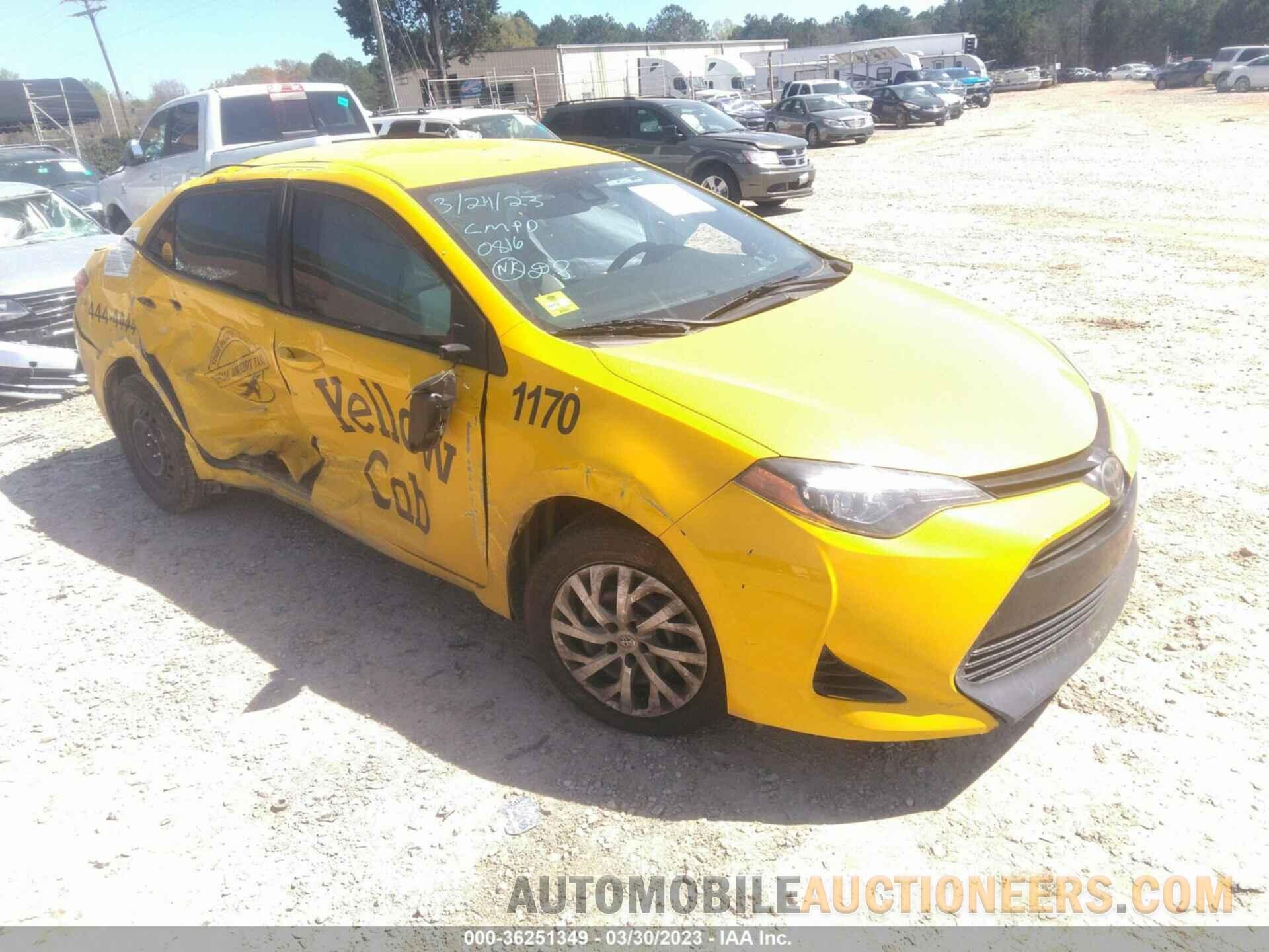 5YFBURHE8KP870816 TOYOTA COROLLA 2019