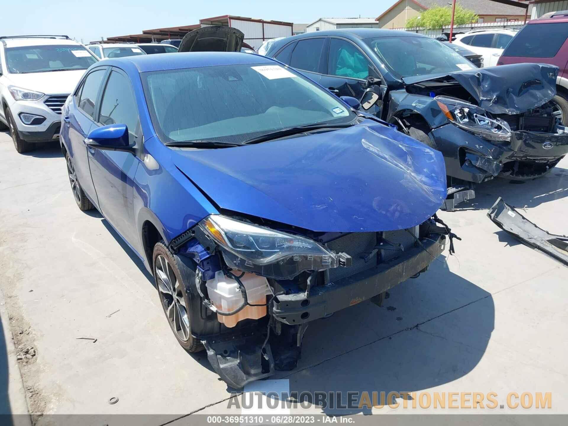 5YFBURHE8KP872677 TOYOTA COROLLA 2019