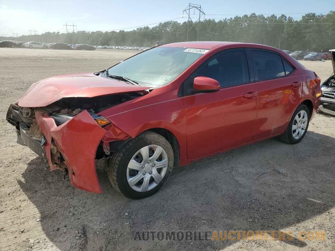 5YFBURHE8KP880133 TOYOTA COROLLA 2019