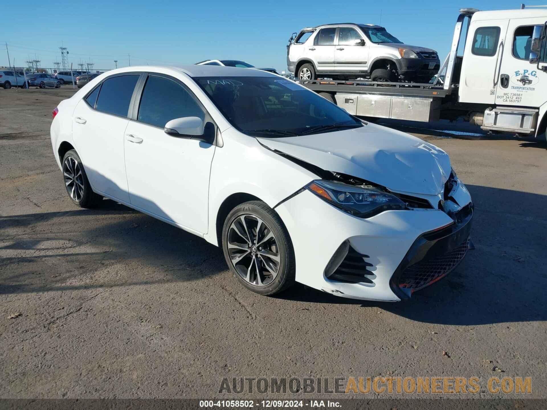 5YFBURHE8KP882612 TOYOTA COROLLA 2019