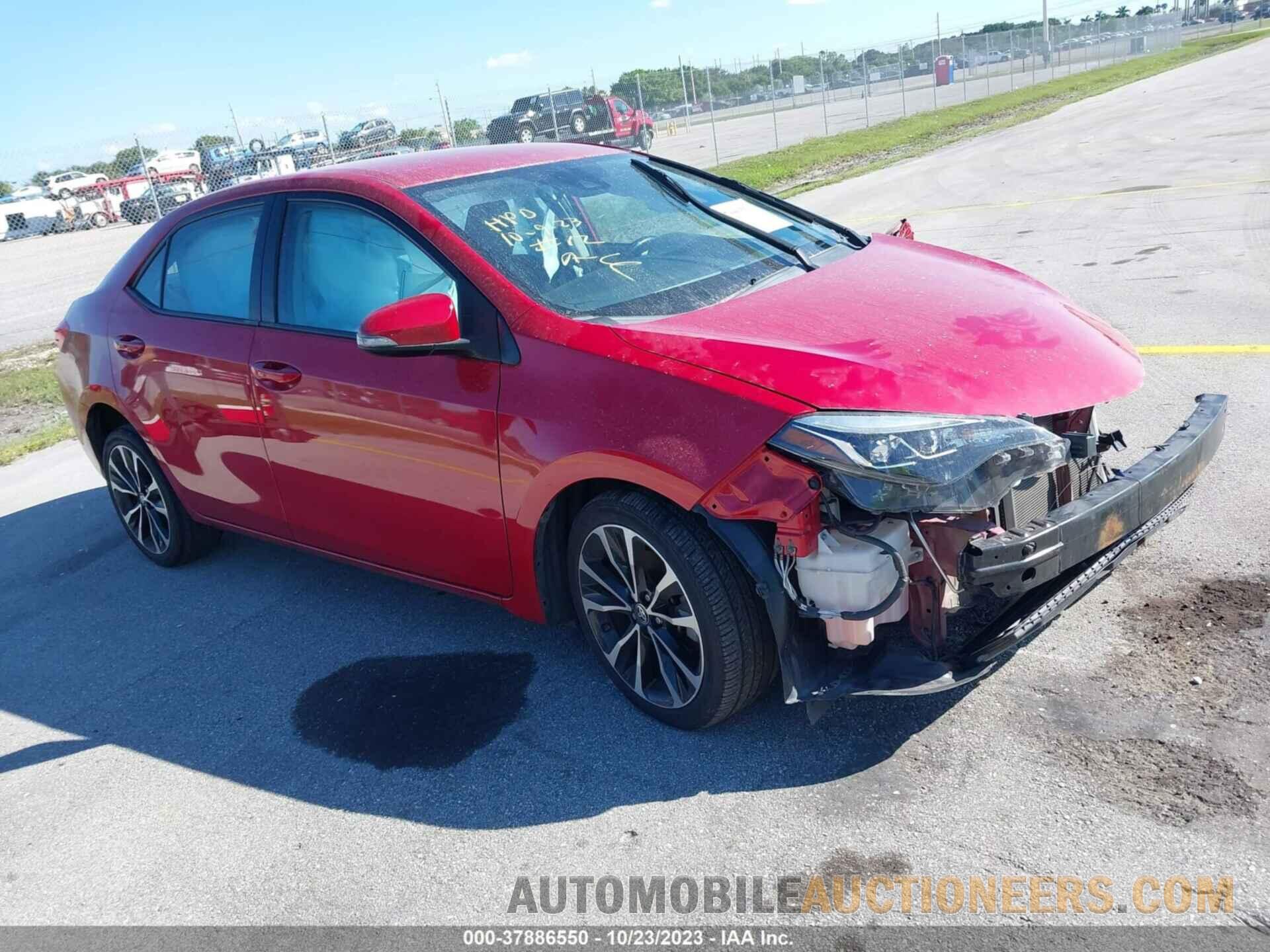 5YFBURHE8KP904785 TOYOTA COROLLA 2019