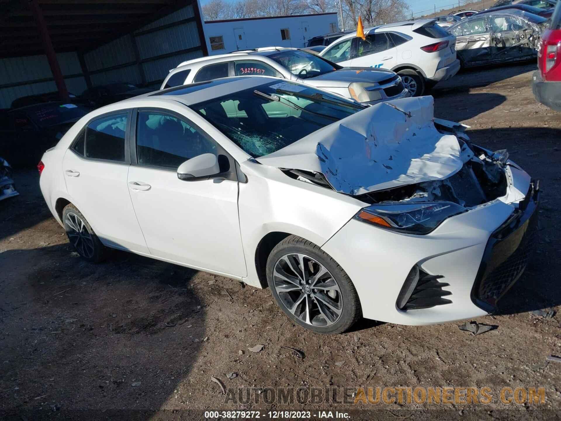 5YFBURHE8KP905175 TOYOTA COROLLA 2019