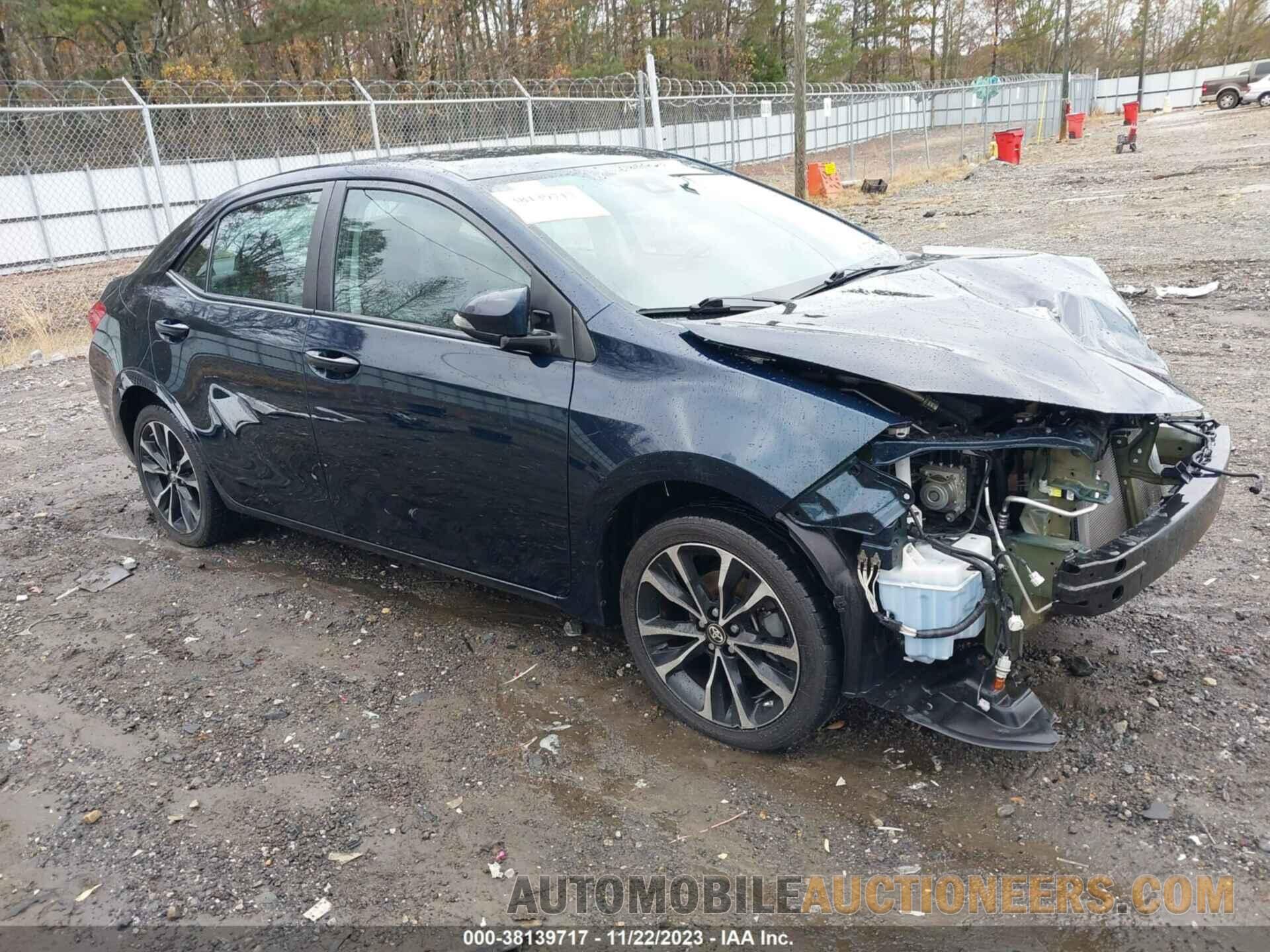 5YFBURHE8KP905449 TOYOTA COROLLA 2019