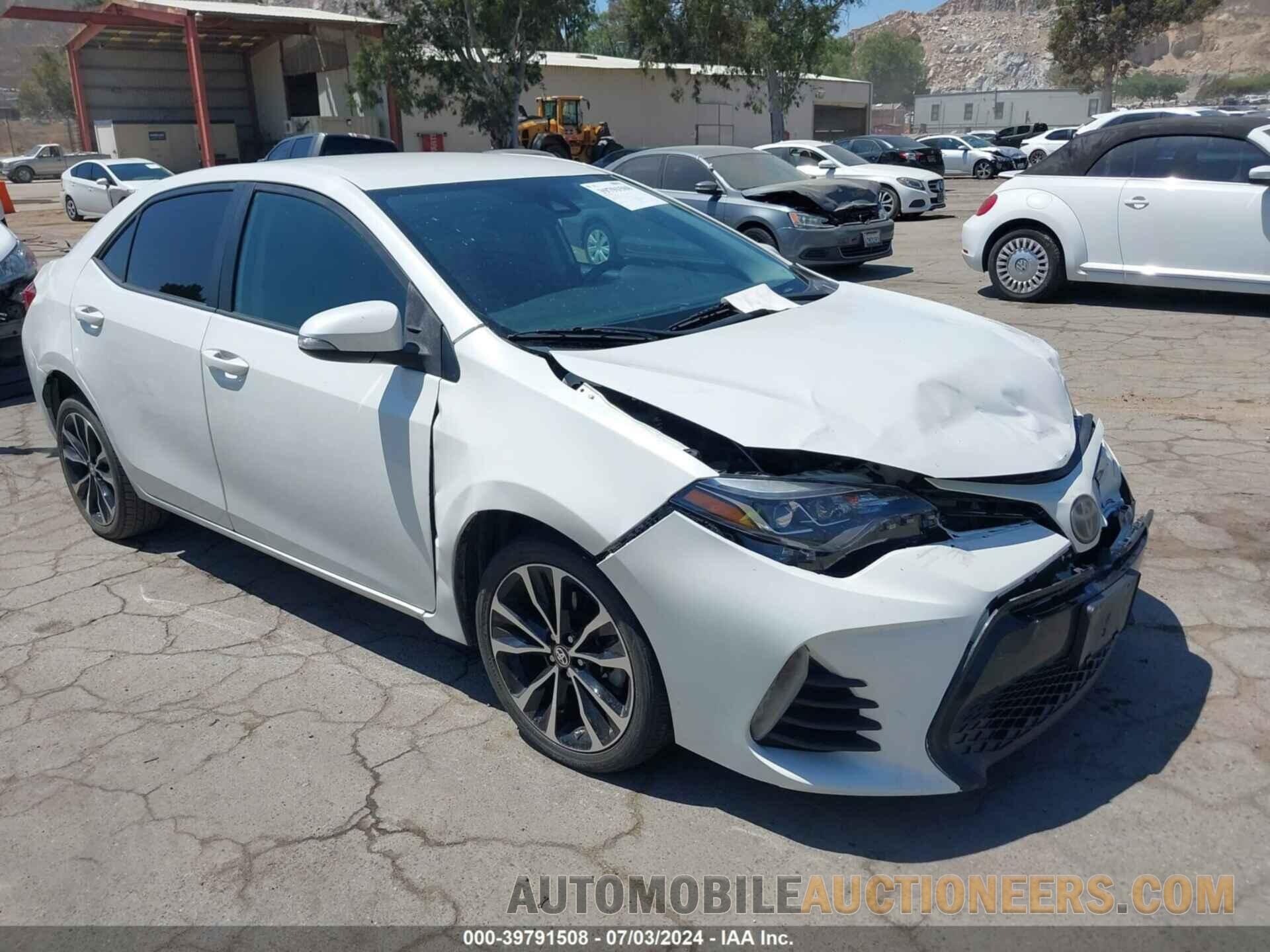 5YFBURHE8KP908268 TOYOTA COROLLA 2019