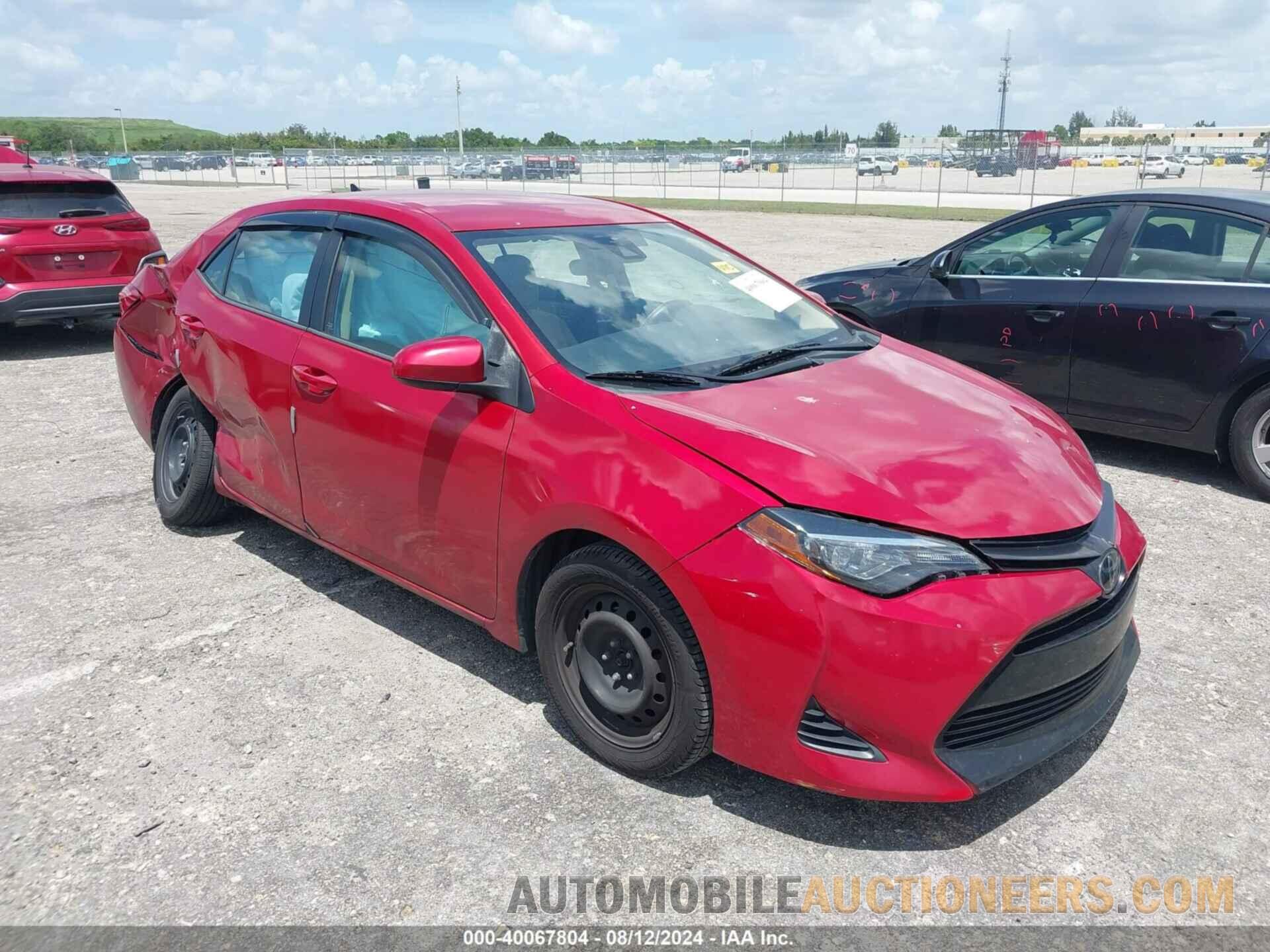 5YFBURHE8KP910442 TOYOTA COROLLA 2019